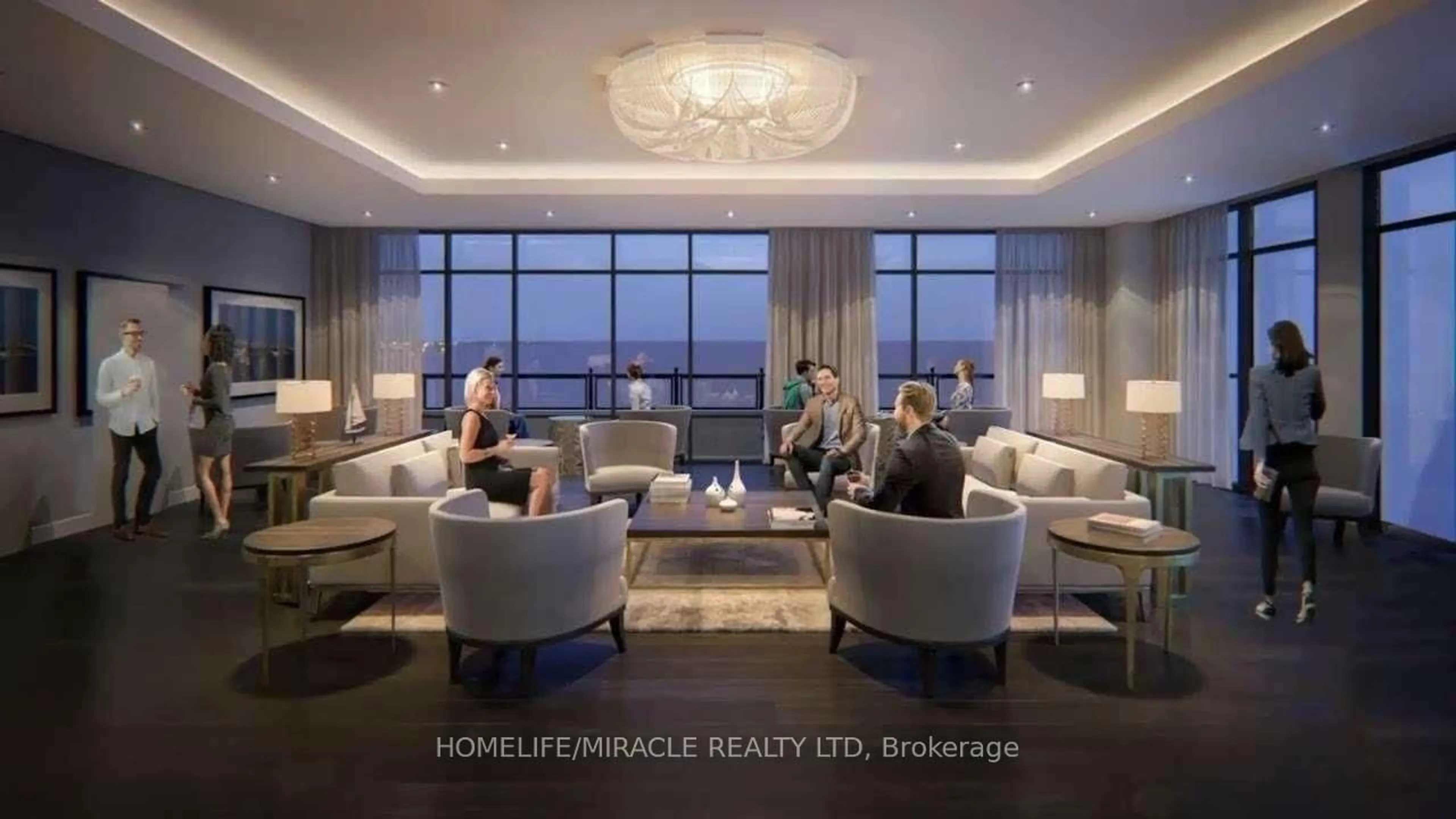 Lobby for 1926 Lakeshore Blvd #3811, Toronto Ontario M6S 1A1
