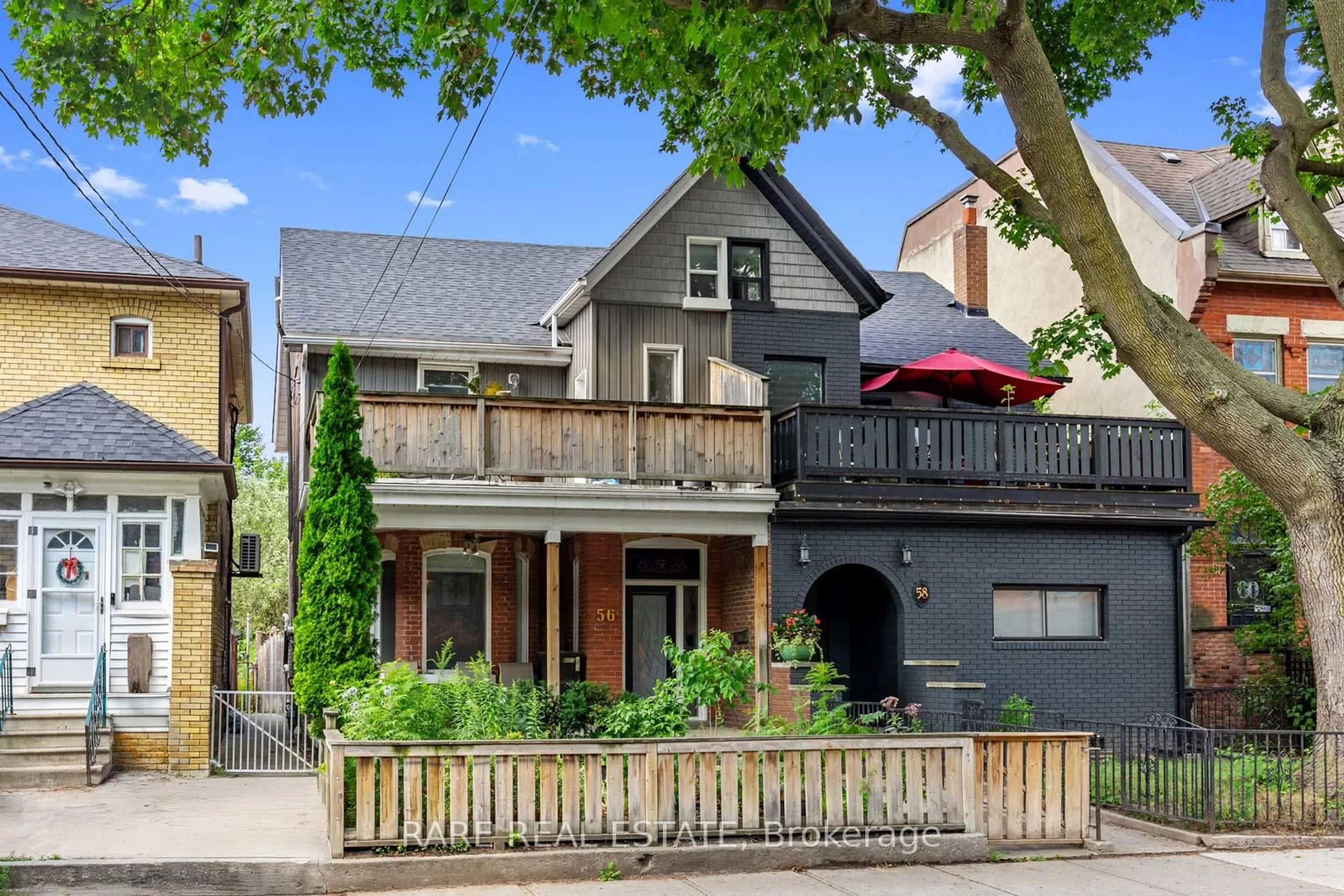 Patio, street for 56 Brock Ave, Toronto Ontario M6K 2L2