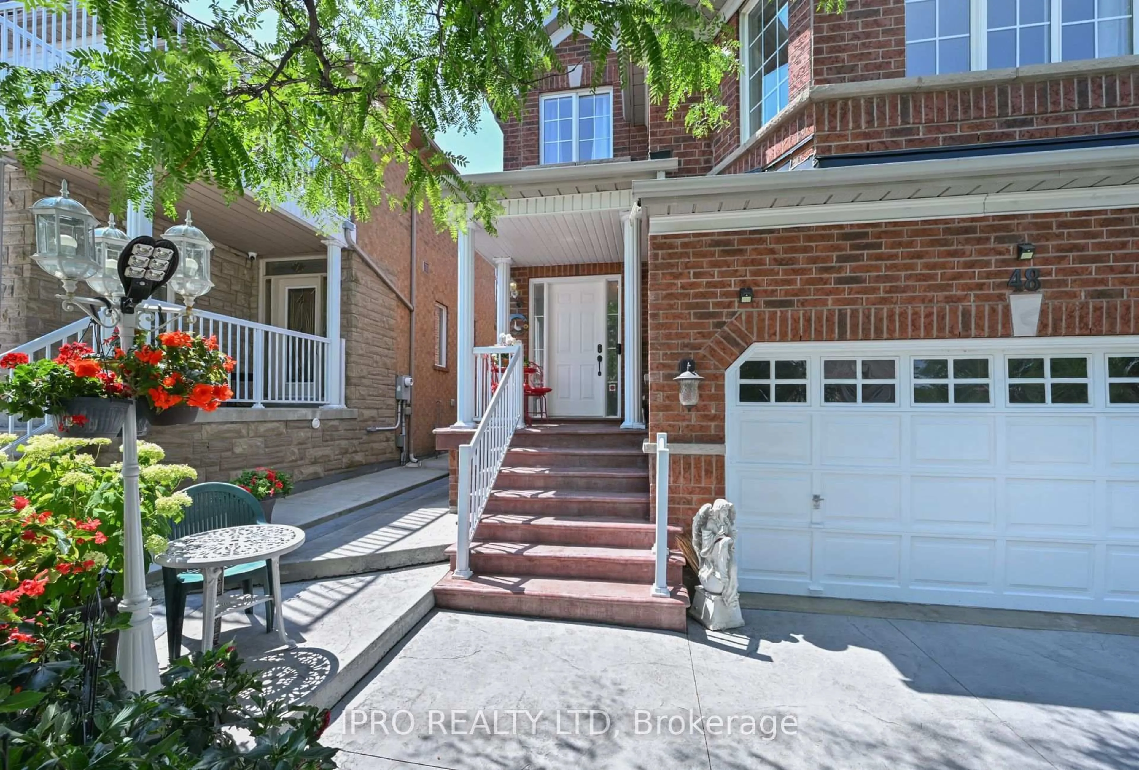 Home with brick exterior material, street for 48 Albright Rd, Brampton Ontario L6X 5C8