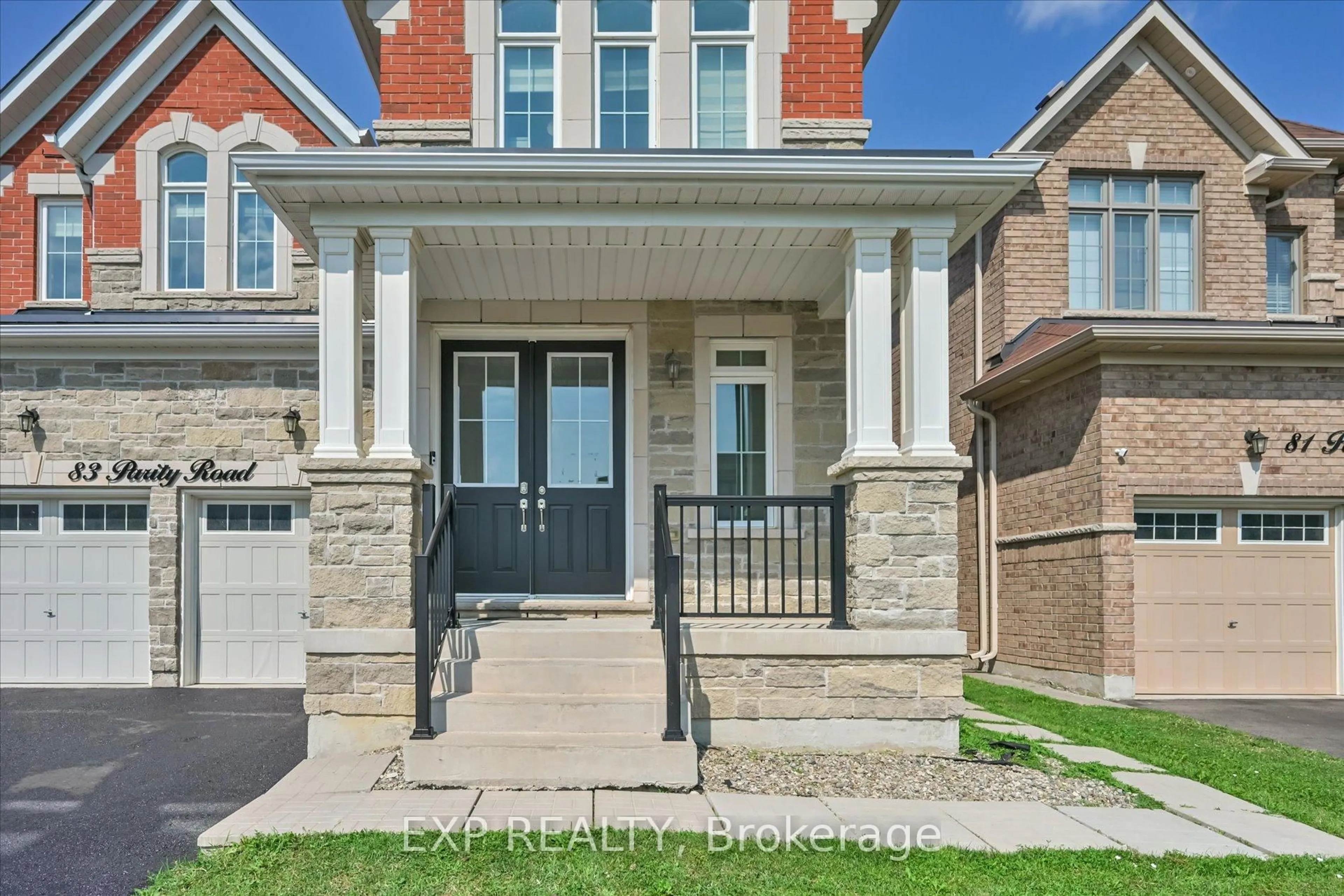Home with brick exterior material, street for 83 Parity Rd, Brampton Ontario L6X 5N1