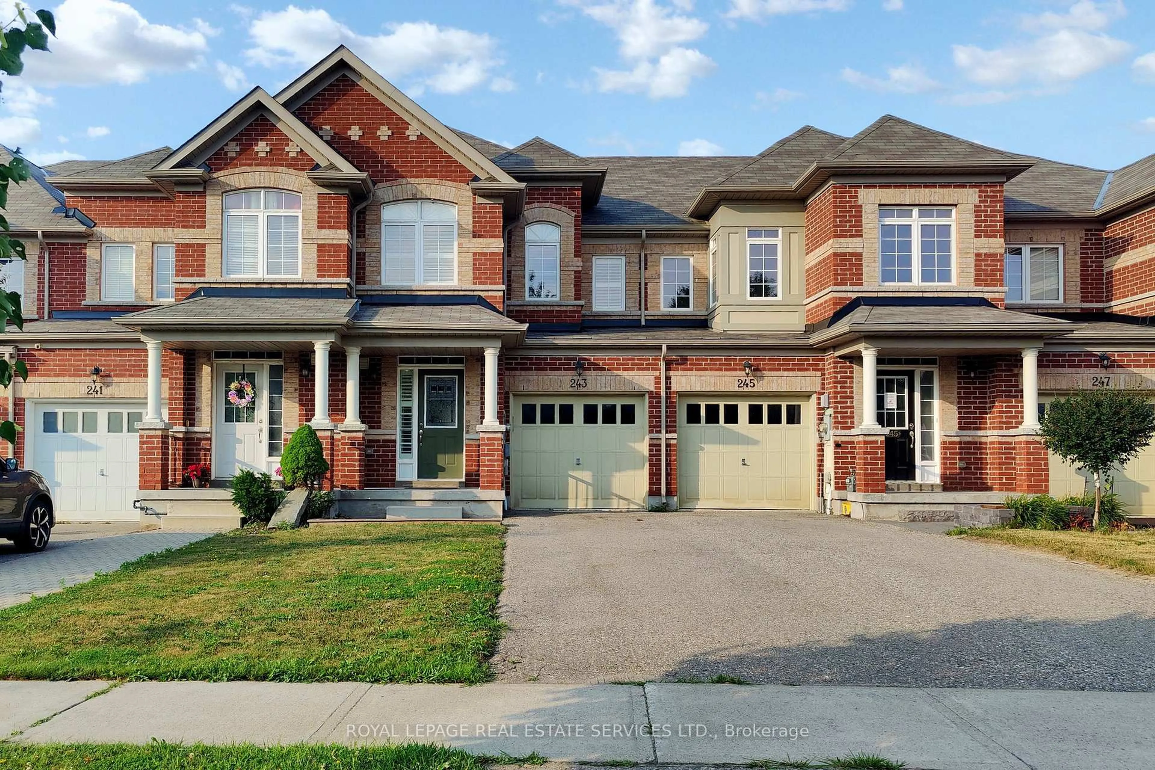Home with brick exterior material, street for 243 Thompson Rd, Orangeville Ontario L9W 5T9