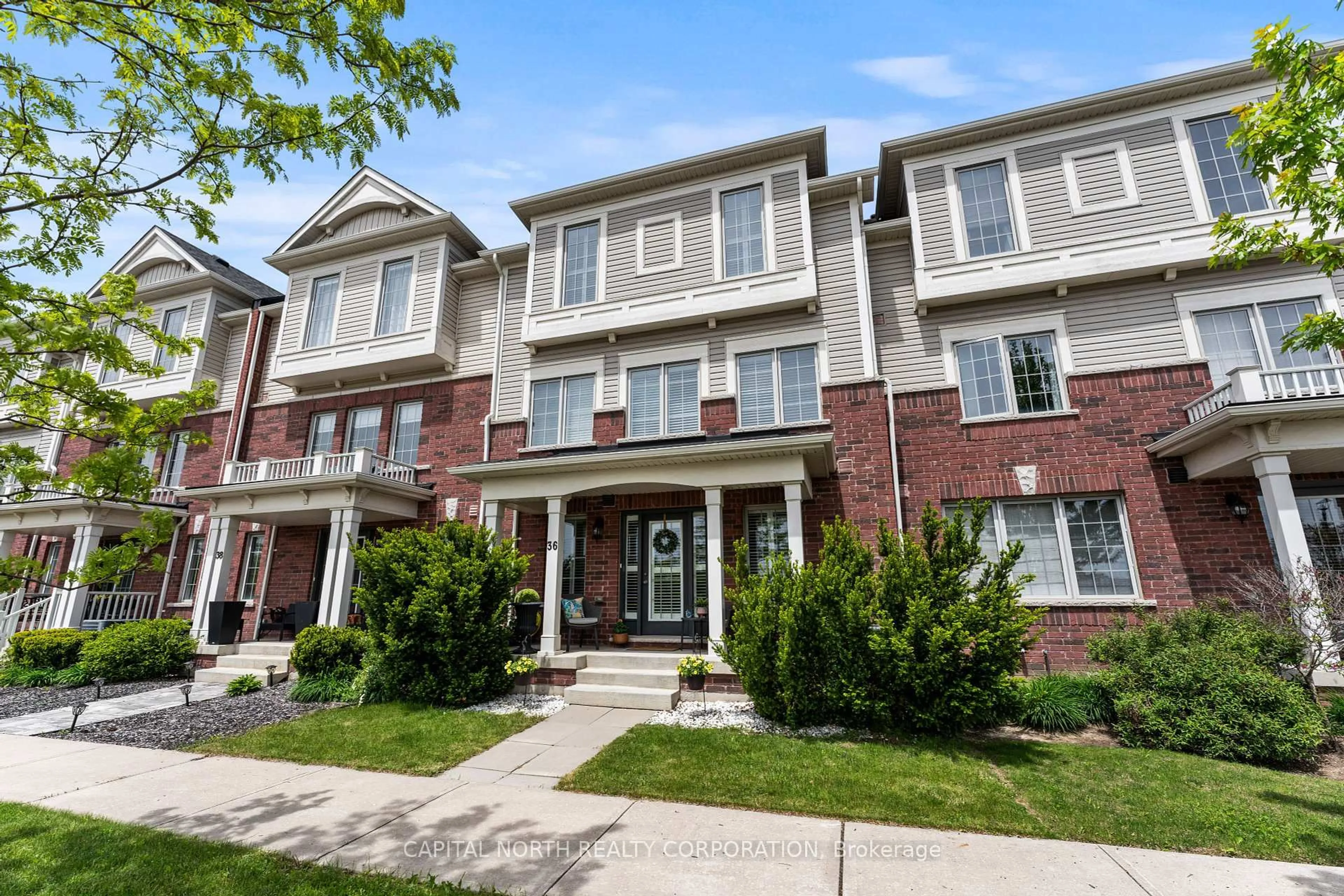 Home with brick exterior material, street for 36 Mcdevitt Lane, Caledon Ontario L7C 3S2