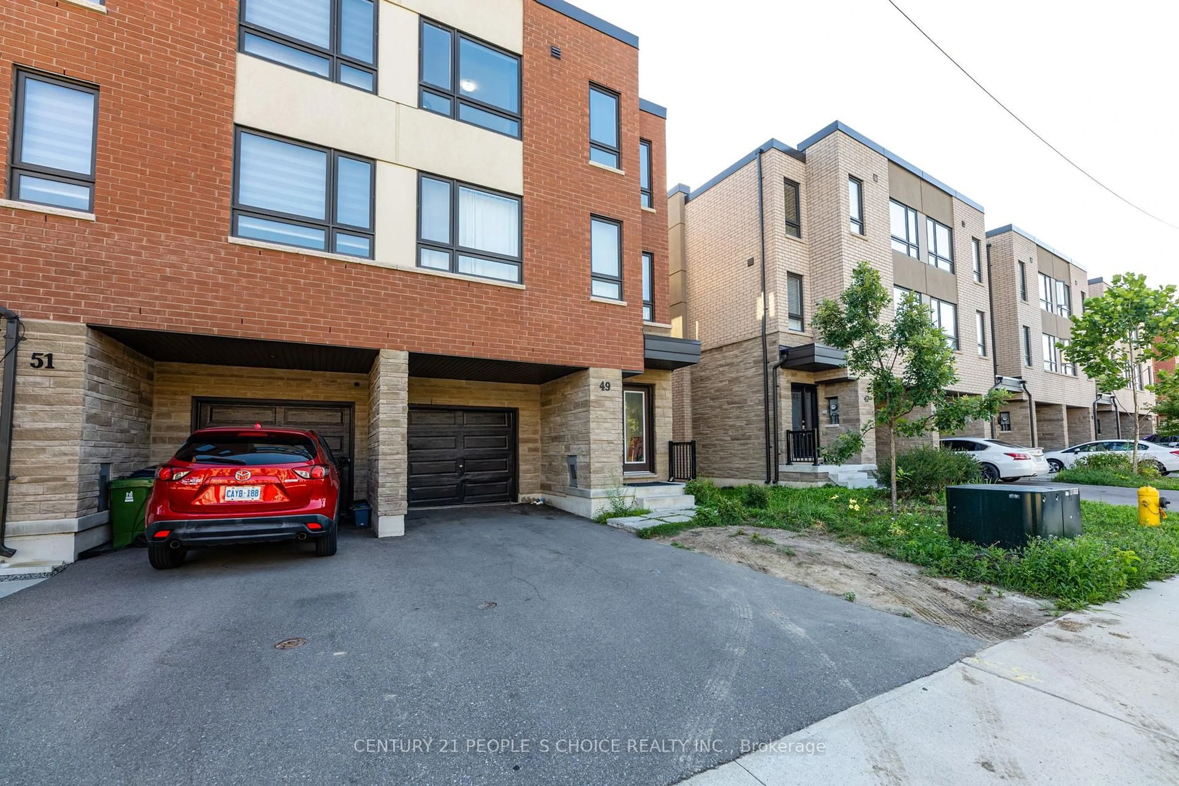 Home with brick exterior material, street for 49 Woodstream Dr, Toronto Ontario M9W 6T4