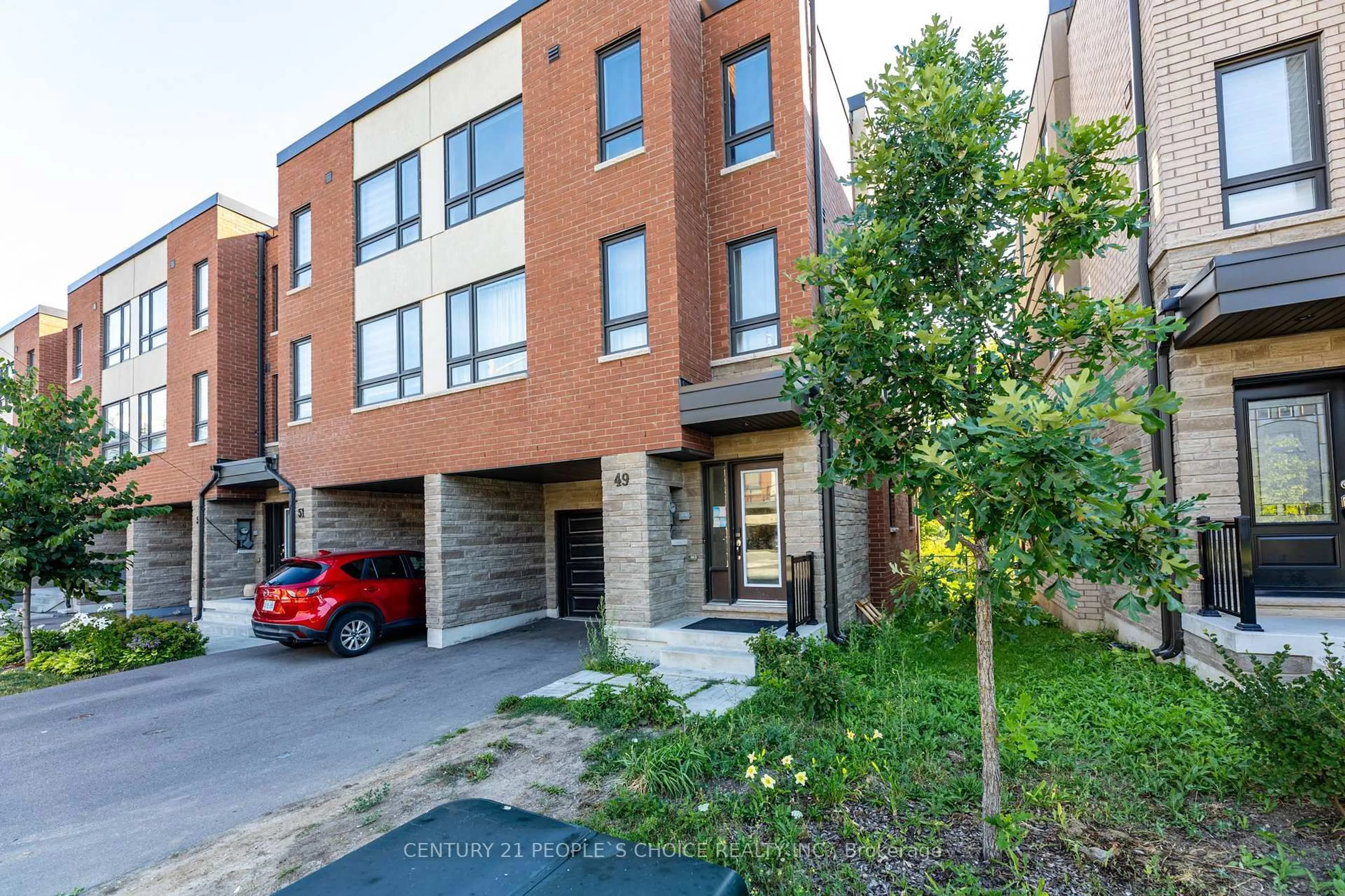 Home with brick exterior material, street for 49 Woodstream Dr, Toronto Ontario M9W 6T4