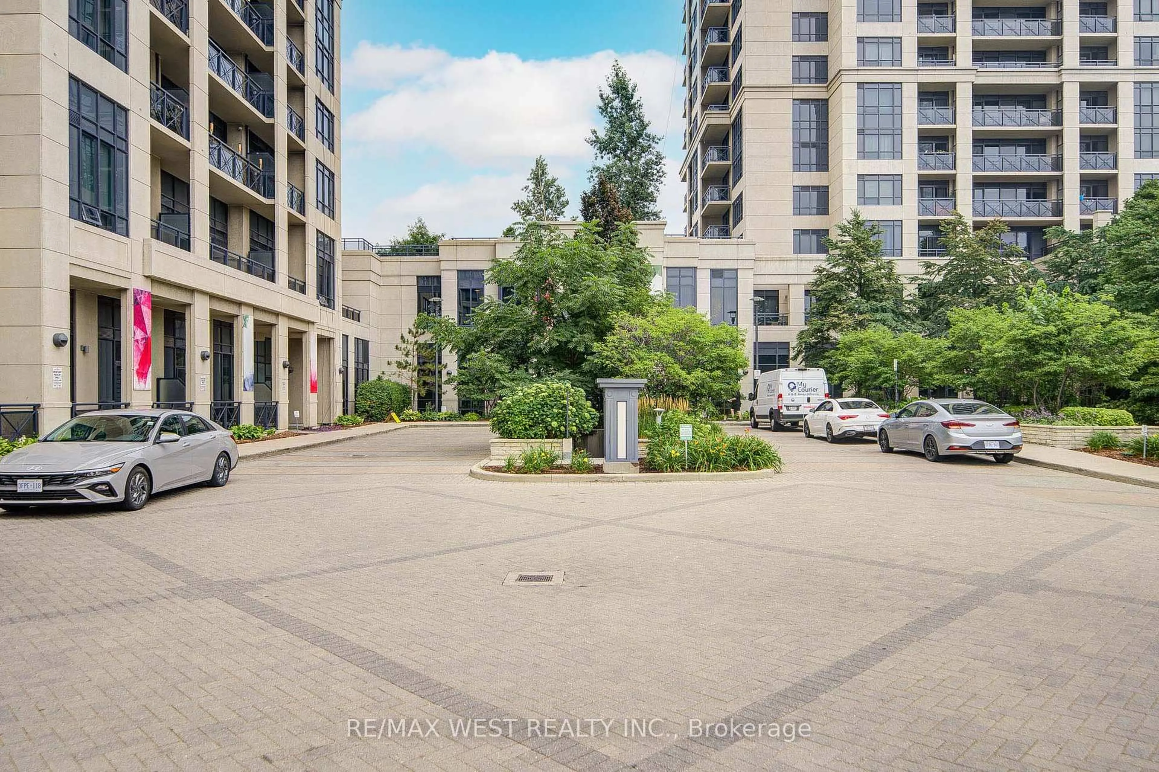 A pic from outside/outdoor area/front of a property/back of a property/a pic from drone, unknown for 2 Eva Rd #630, Toronto Ontario M9C 0A9