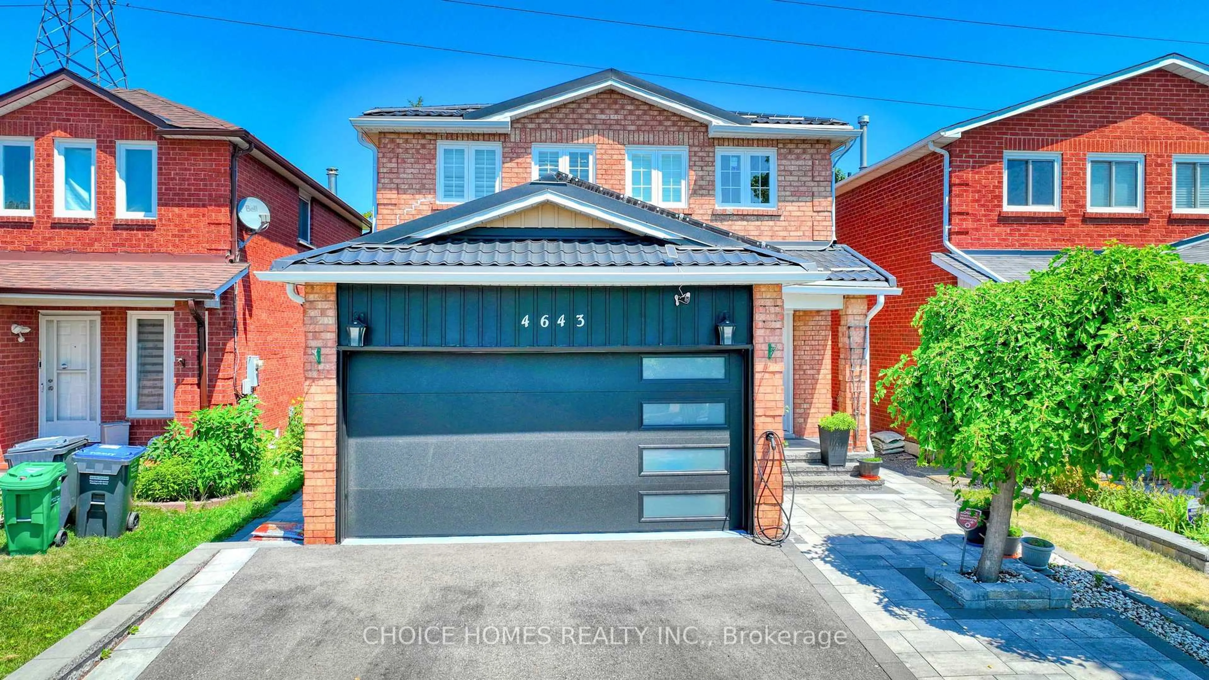 Home with brick exterior material, street for 4643 Full Moon Circ, Mississauga Ontario L4Z 2N7