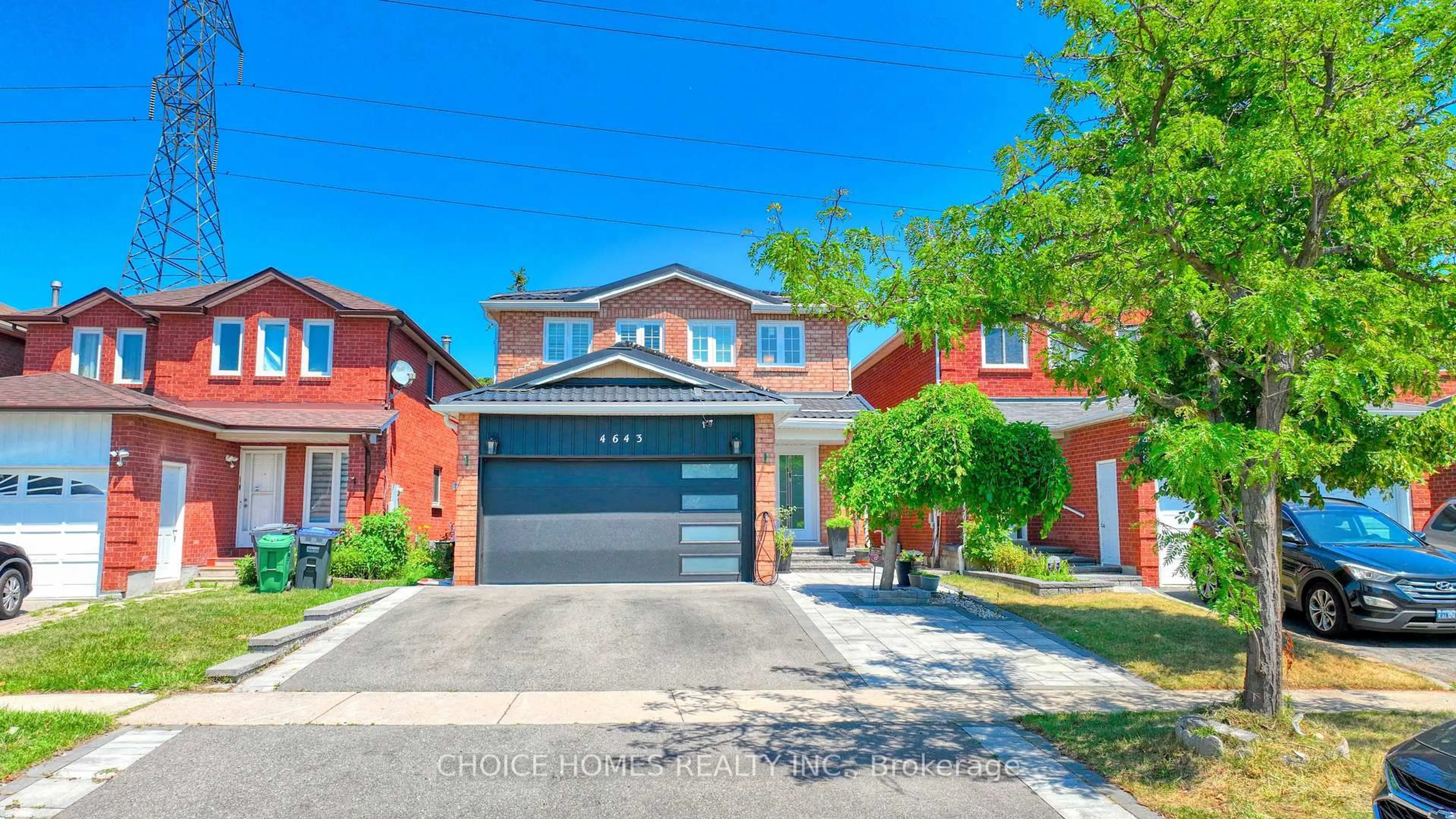 Home with brick exterior material, street for 4643 Full Moon Circ, Mississauga Ontario L4Z 2N7
