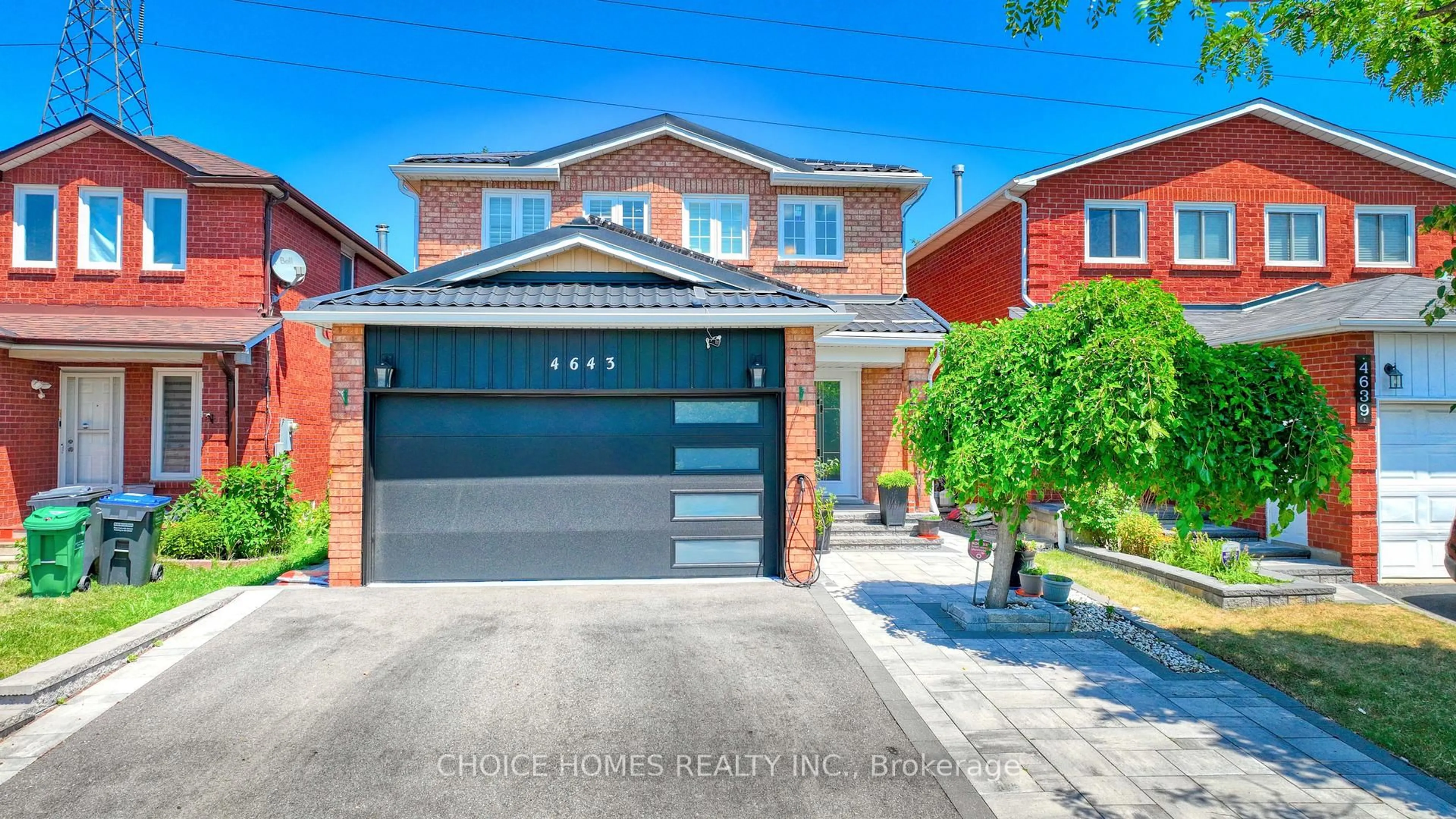 Home with brick exterior material, street for 4643 Full Moon Circ, Mississauga Ontario L4Z 2N7