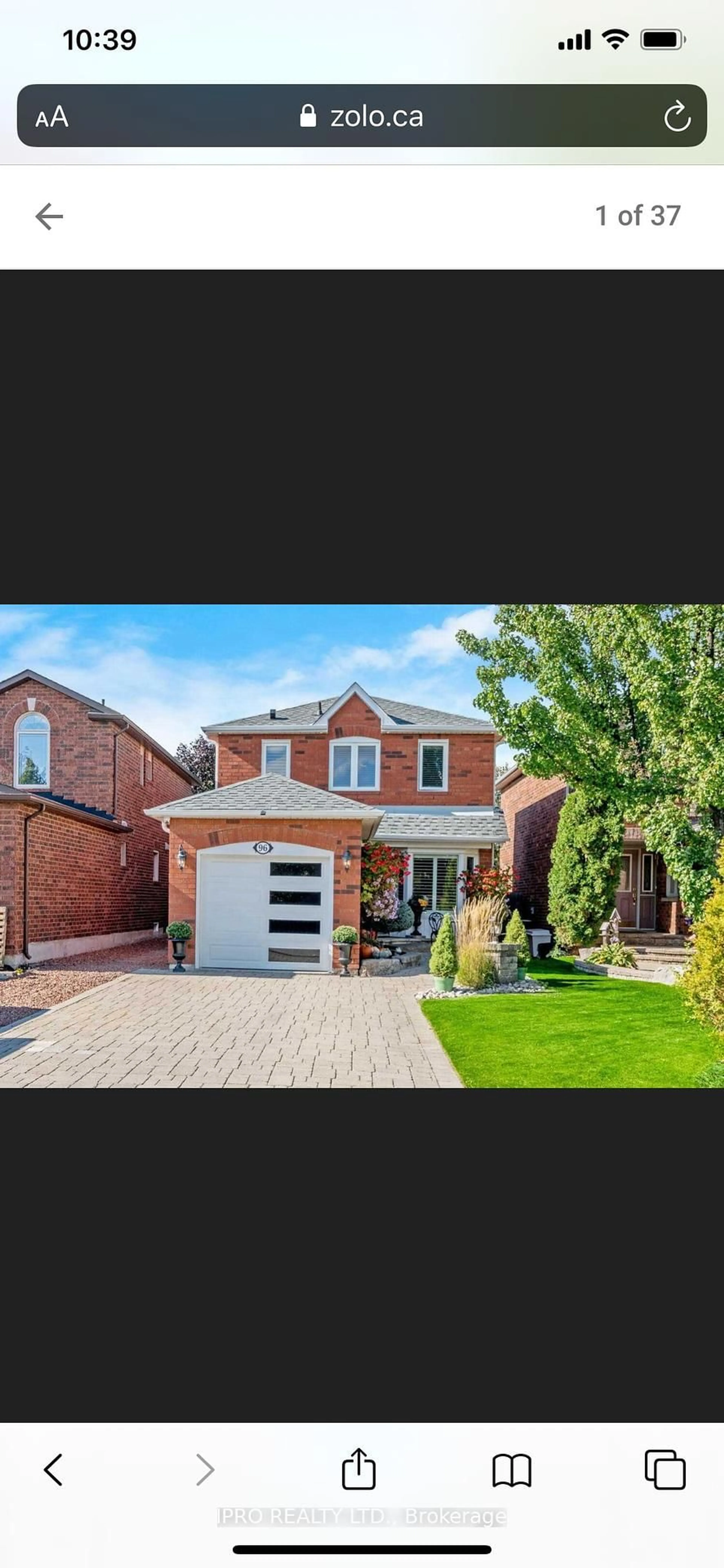Home with brick exterior material, street for 96 Smith Dr, Halton Hills Ontario L7G 5S7