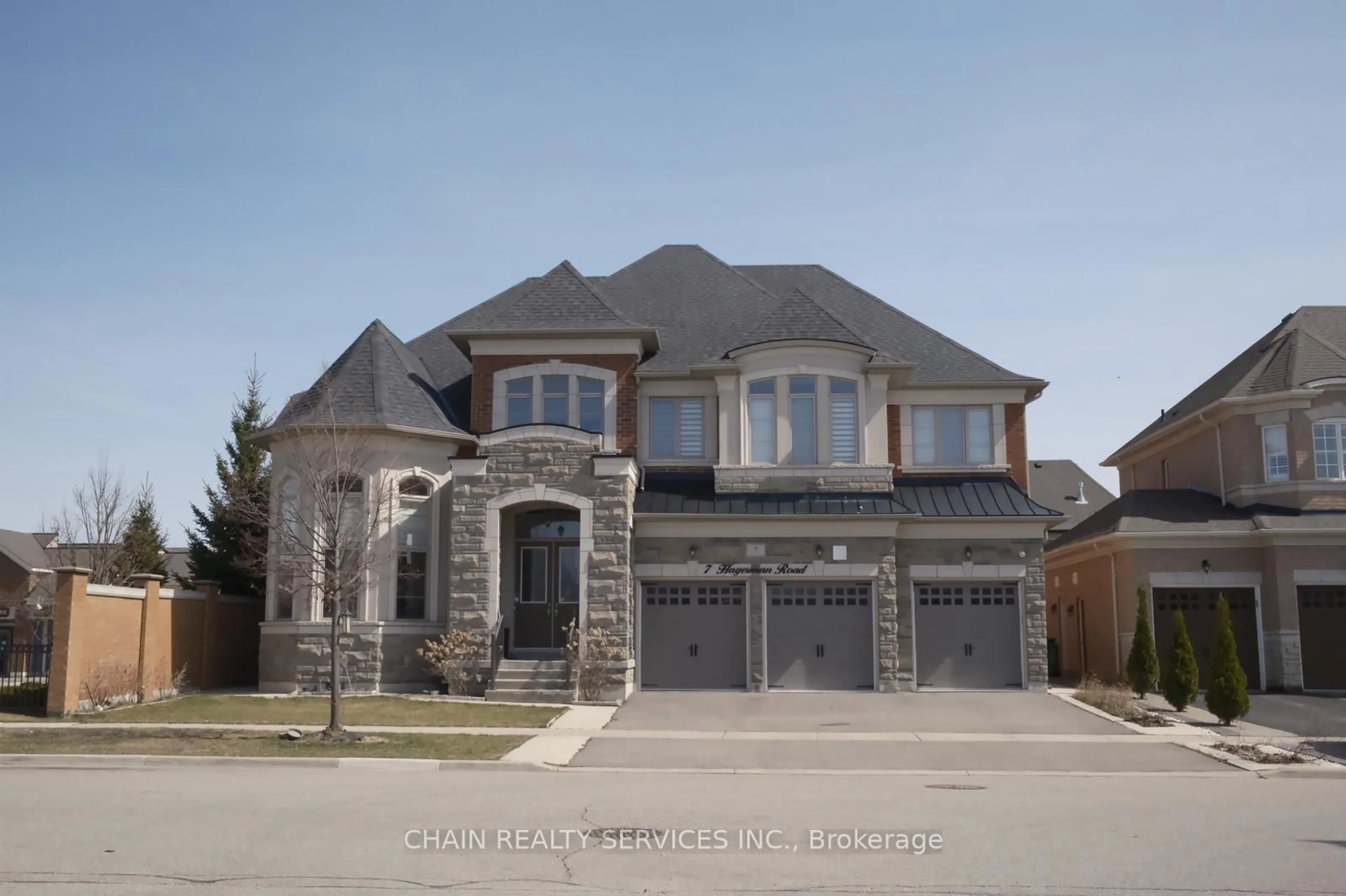 Home with brick exterior material, street for 7 Hagerman Rd, Brampton Ontario L6P 4C1