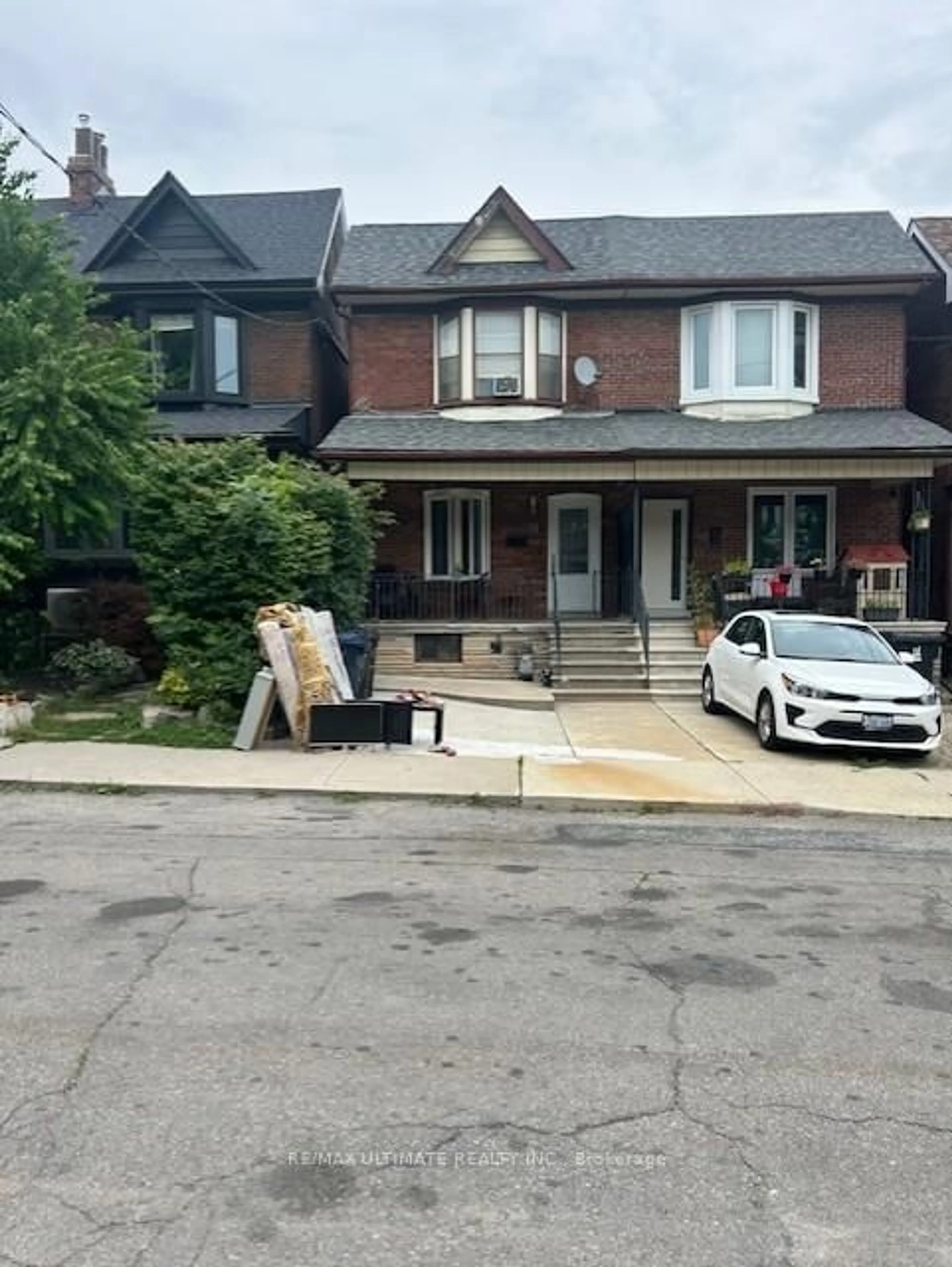 Home with brick exterior material, street for 31 St. Clair Gdns, Toronto Ontario M6E 3V6