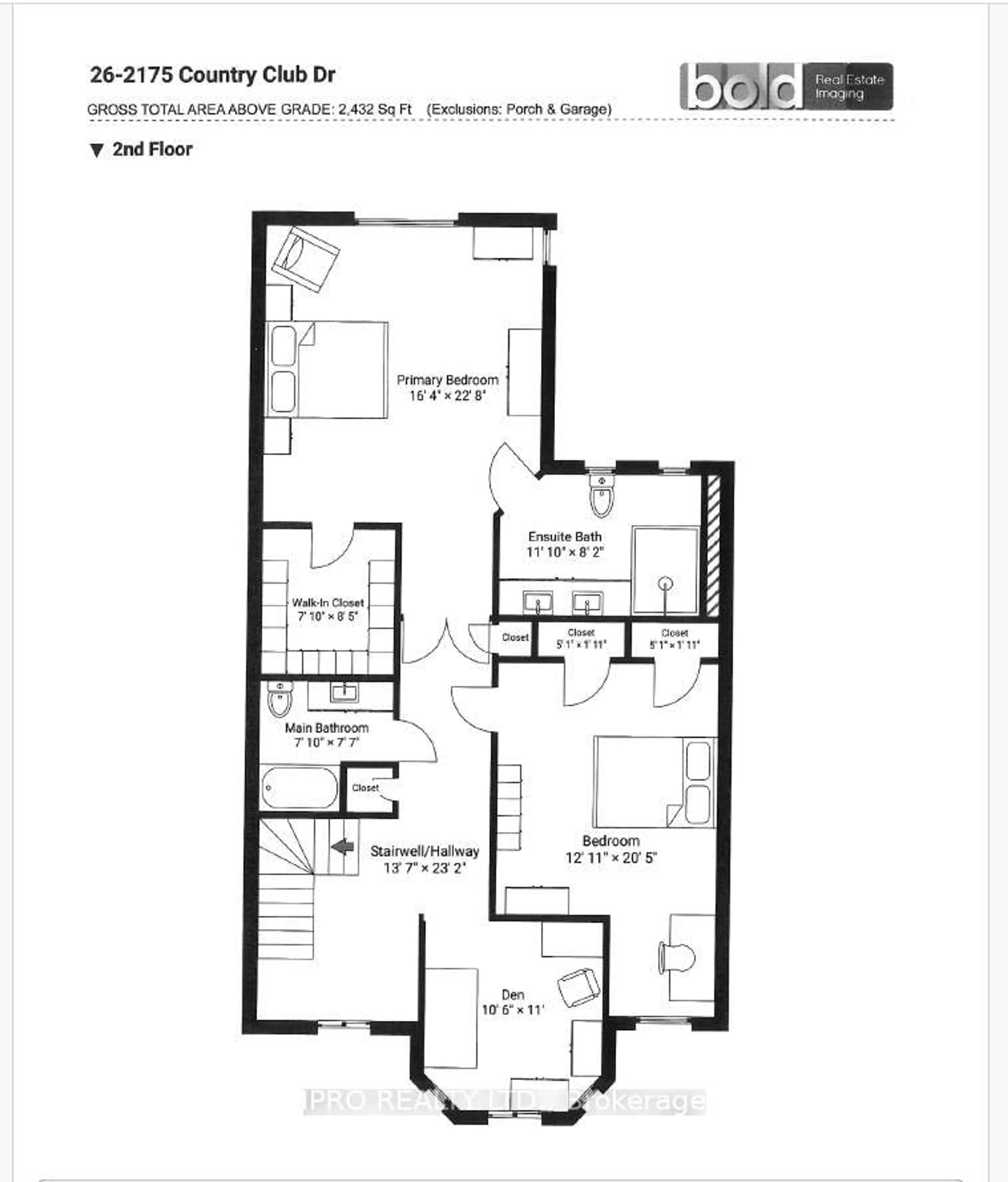 Floor plan for 2175 Country Club Dr #26, Burlington Ontario L7M 4H9