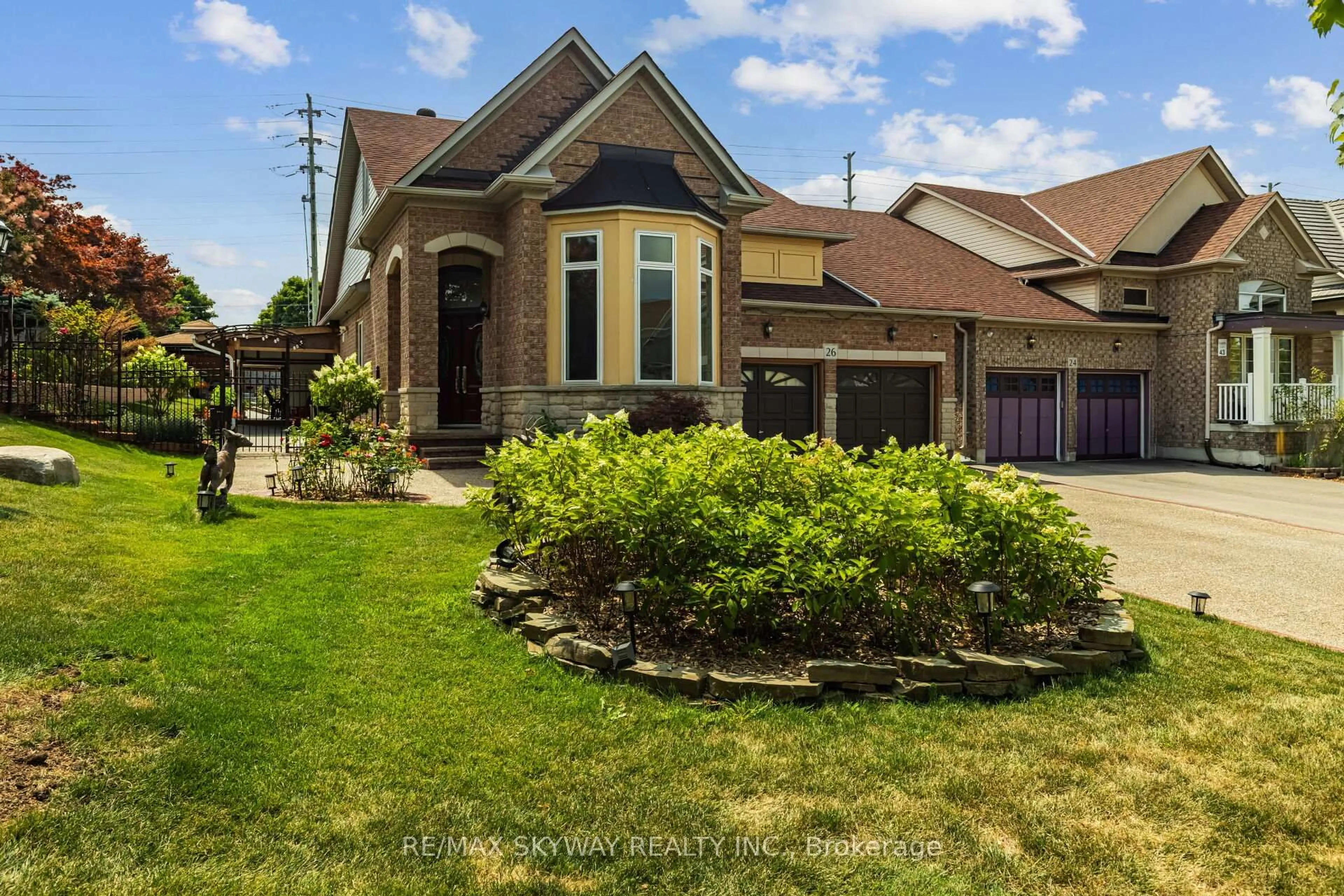 Home with brick exterior material, street for 26 Trailside Walk, Brampton Ontario L6S 6J1