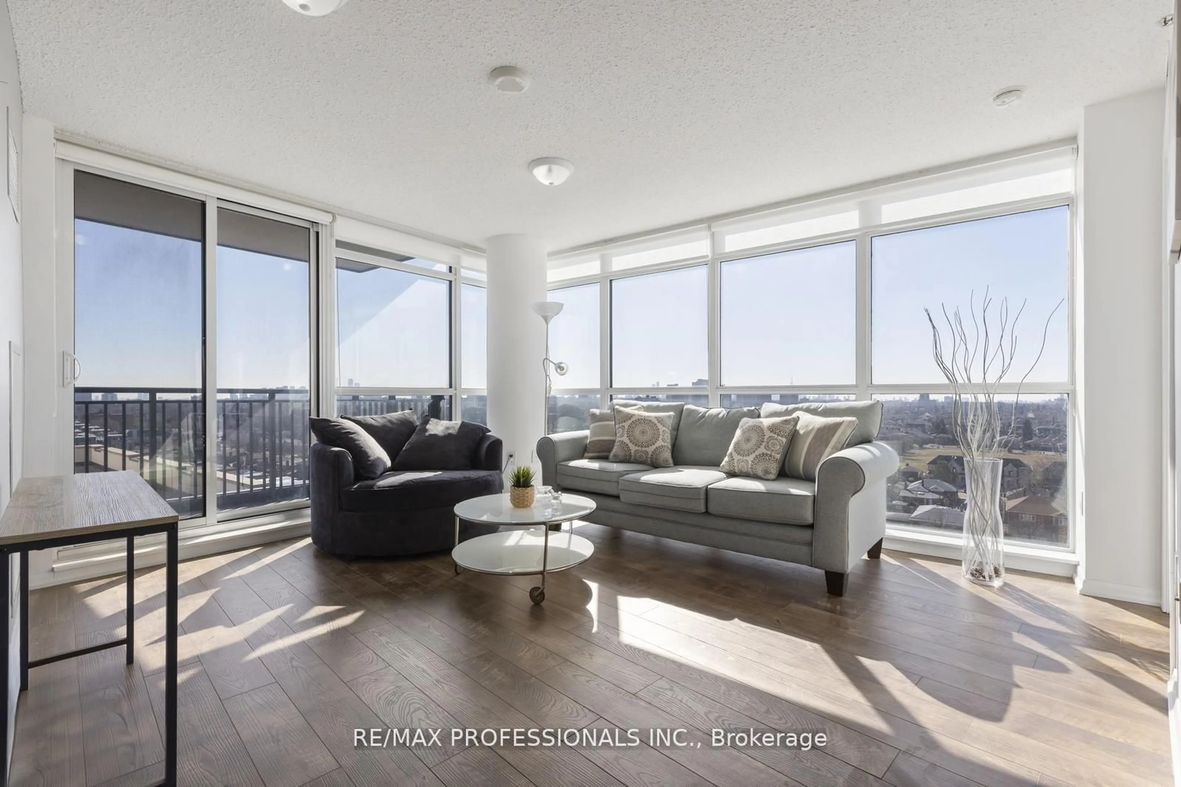 Living room with furniture, unknown for 800 Lawrence Ave #1014, Toronto Ontario M6A 0B1