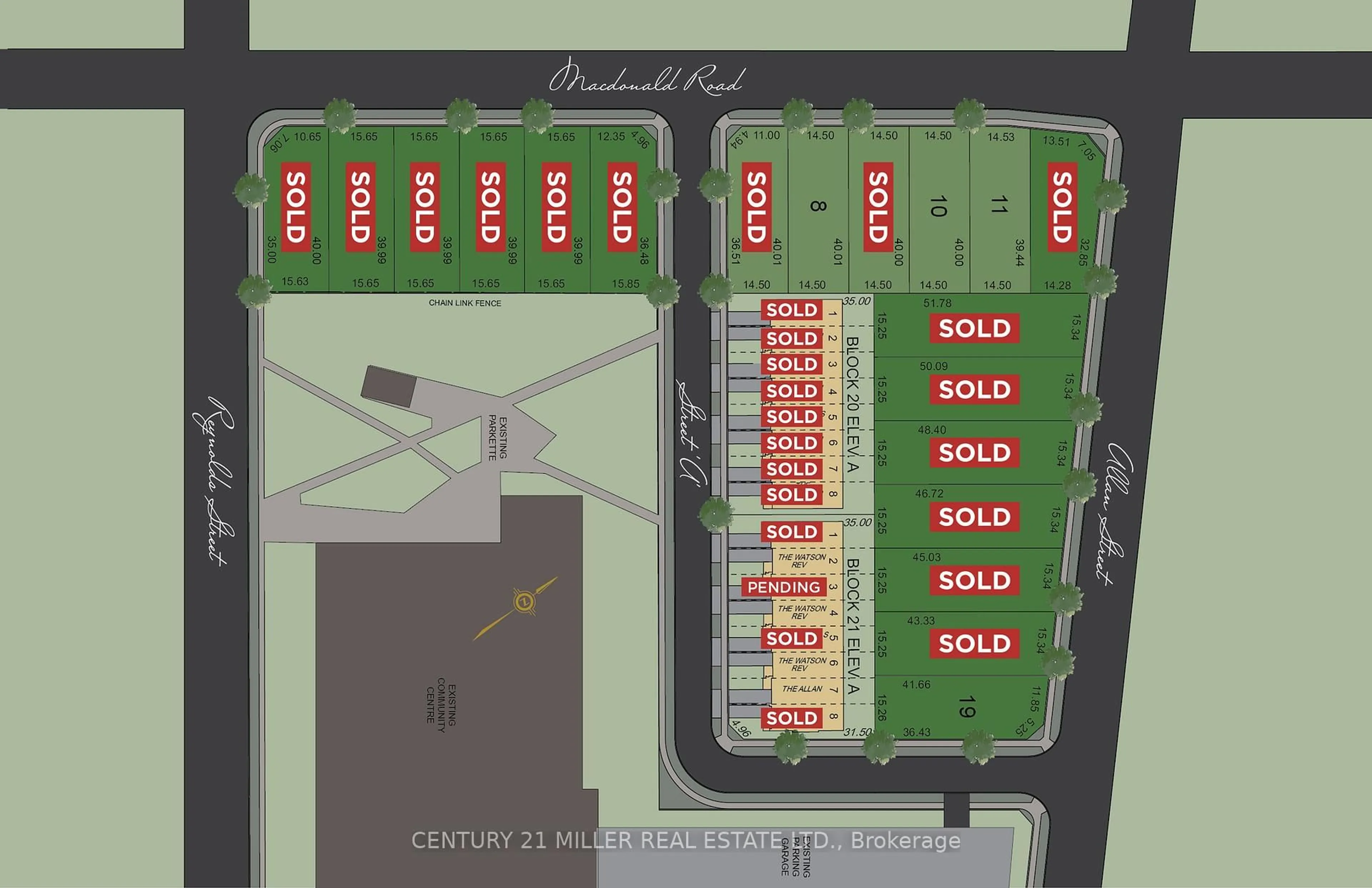 Floor plan for 319 Helen Lawson Lane, Oakville Ontario L6J 2B7
