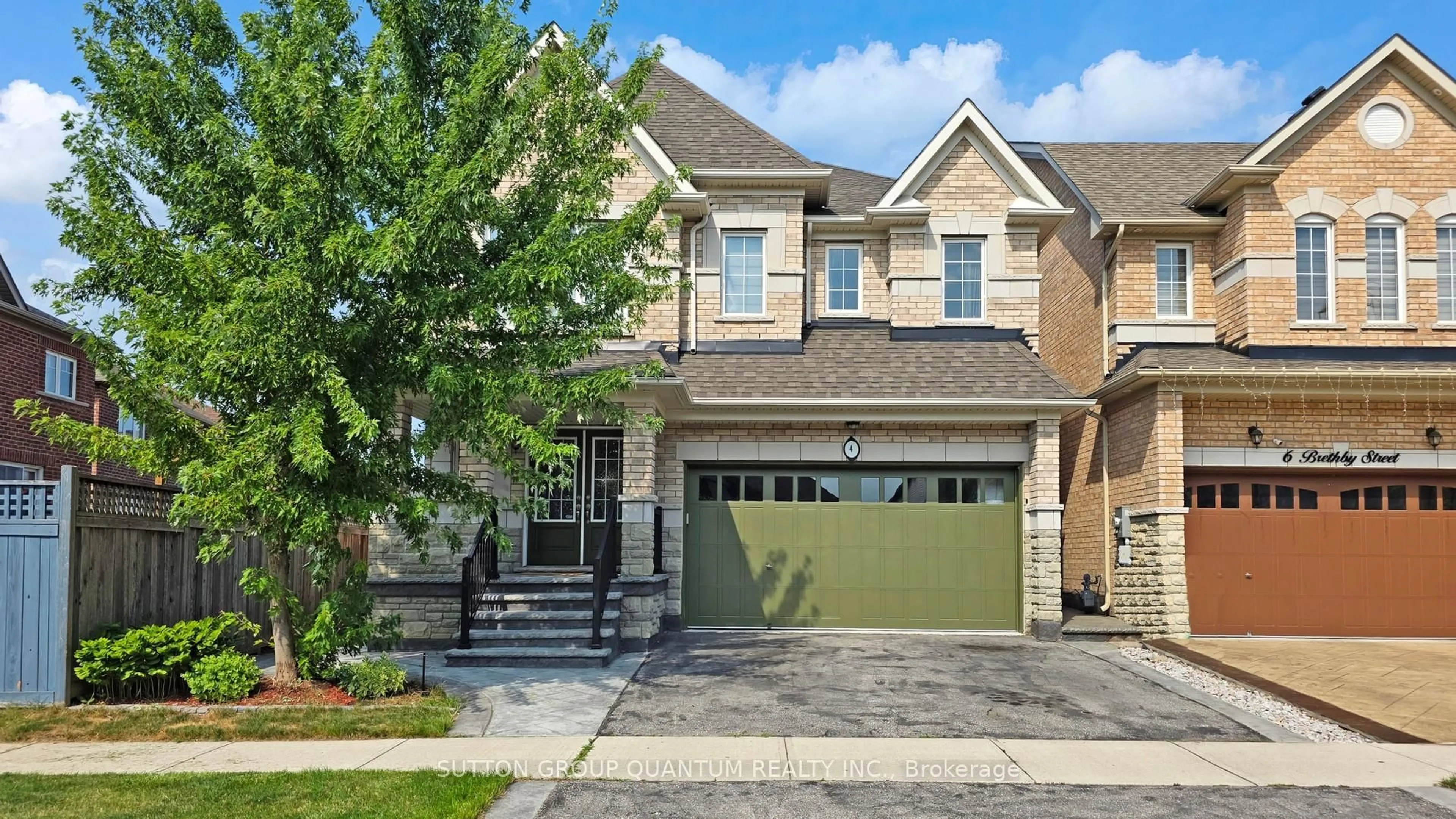 Home with brick exterior material, street for 4 Brethby St, Caledon Ontario L7C 3W2