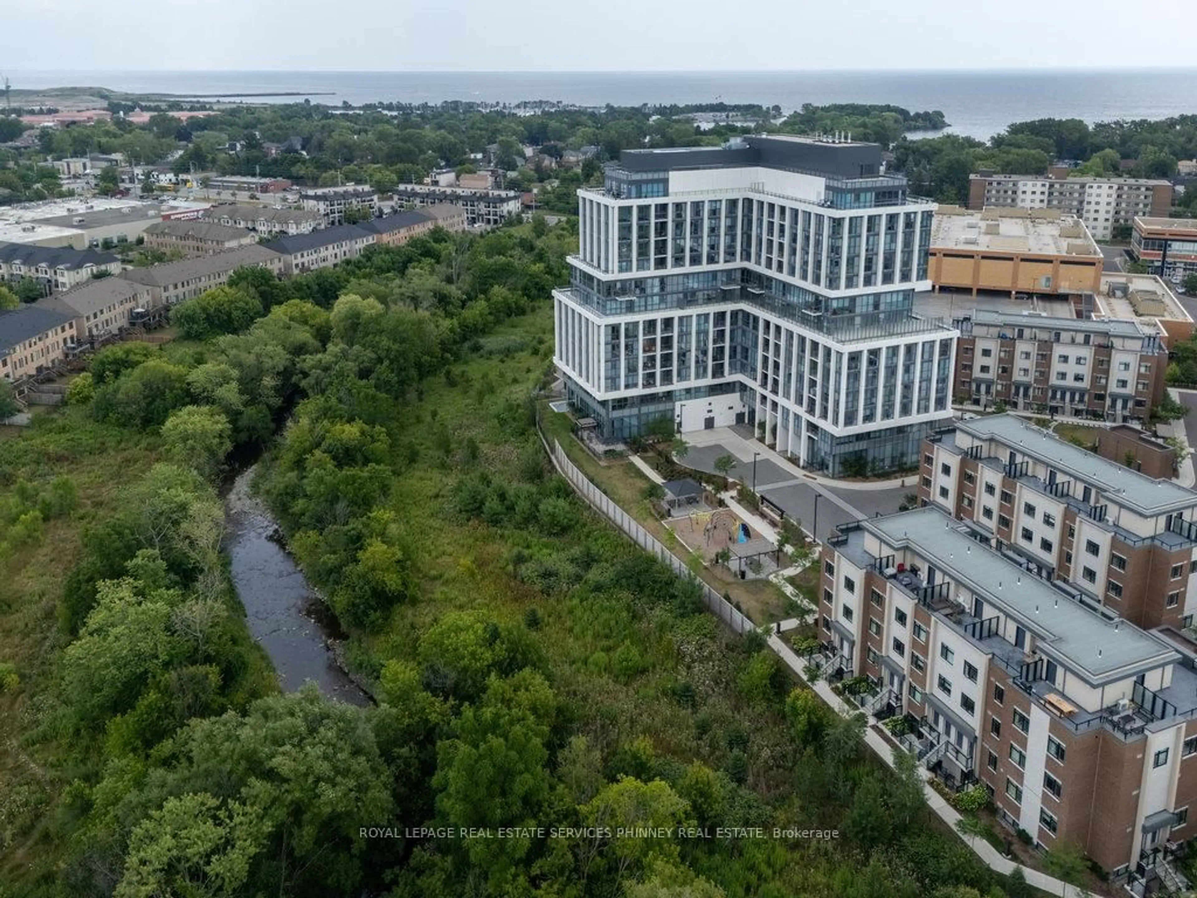 A pic from outside/outdoor area/front of a property/back of a property/a pic from drone, city buildings view from balcony for 1063 Douglas Mccurdy Common #1207, Mississauga Ontario L5G 0C5