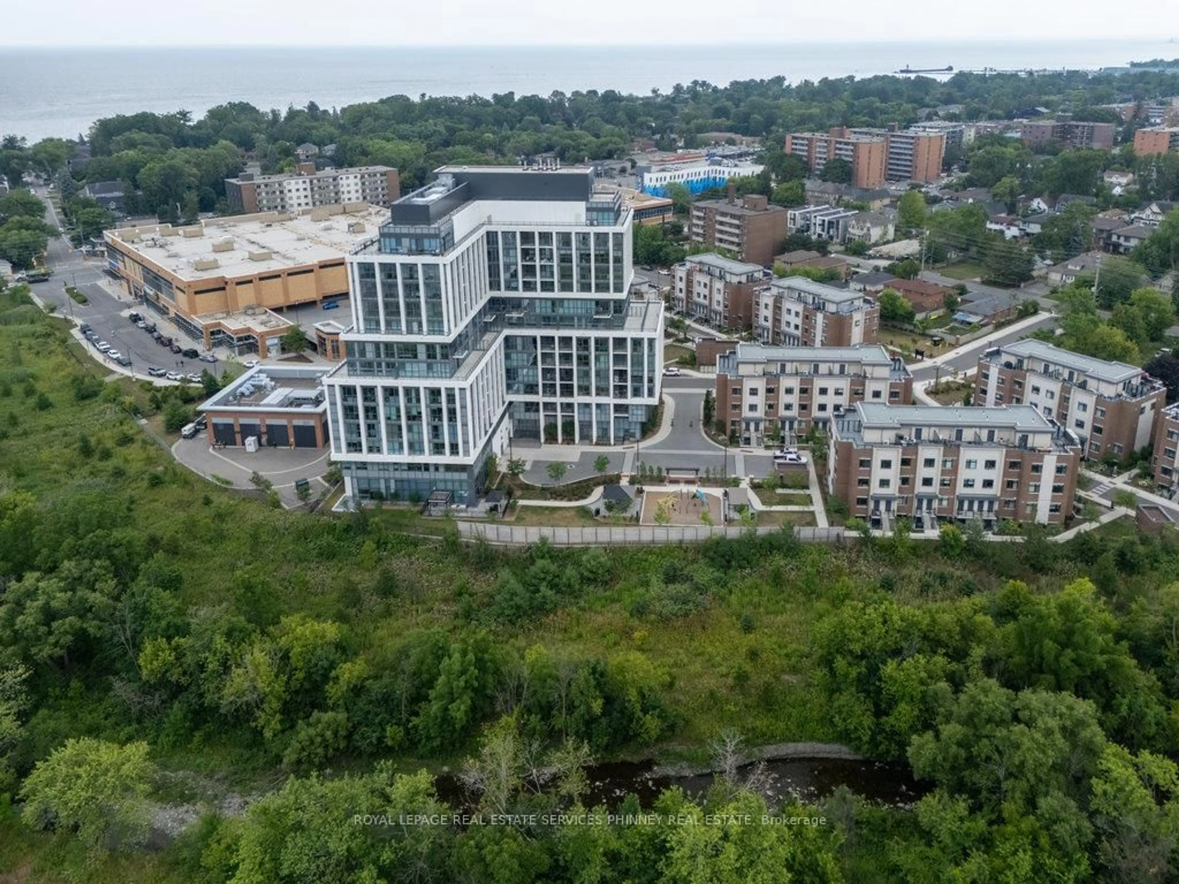 A pic from outside/outdoor area/front of a property/back of a property/a pic from drone, city buildings view from balcony for 1063 Douglas Mccurdy Common #1207, Mississauga Ontario L5G 0C5