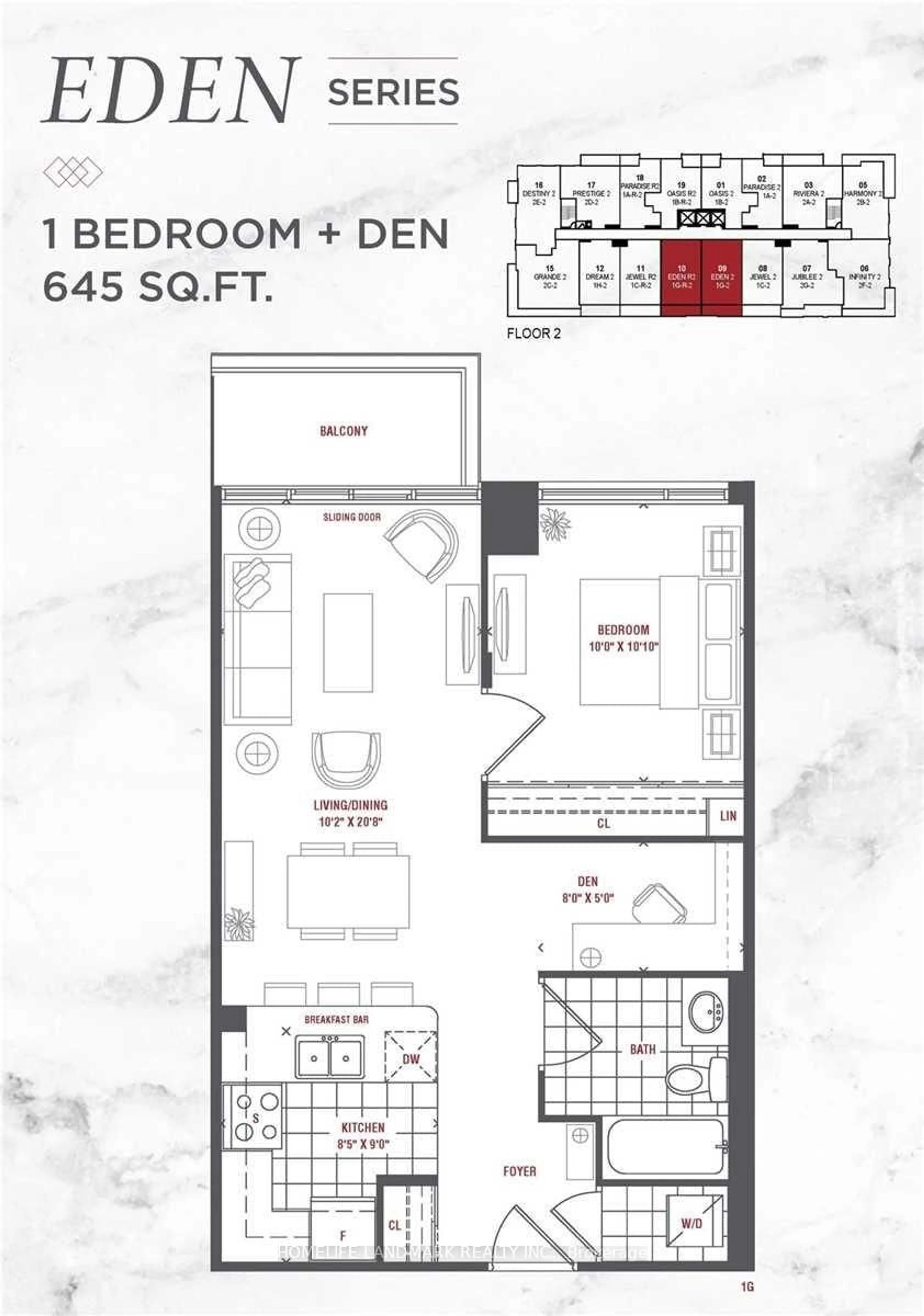 Floor plan for 349 Rathburn Rd #210, Mississauga Ontario L5B 0C8