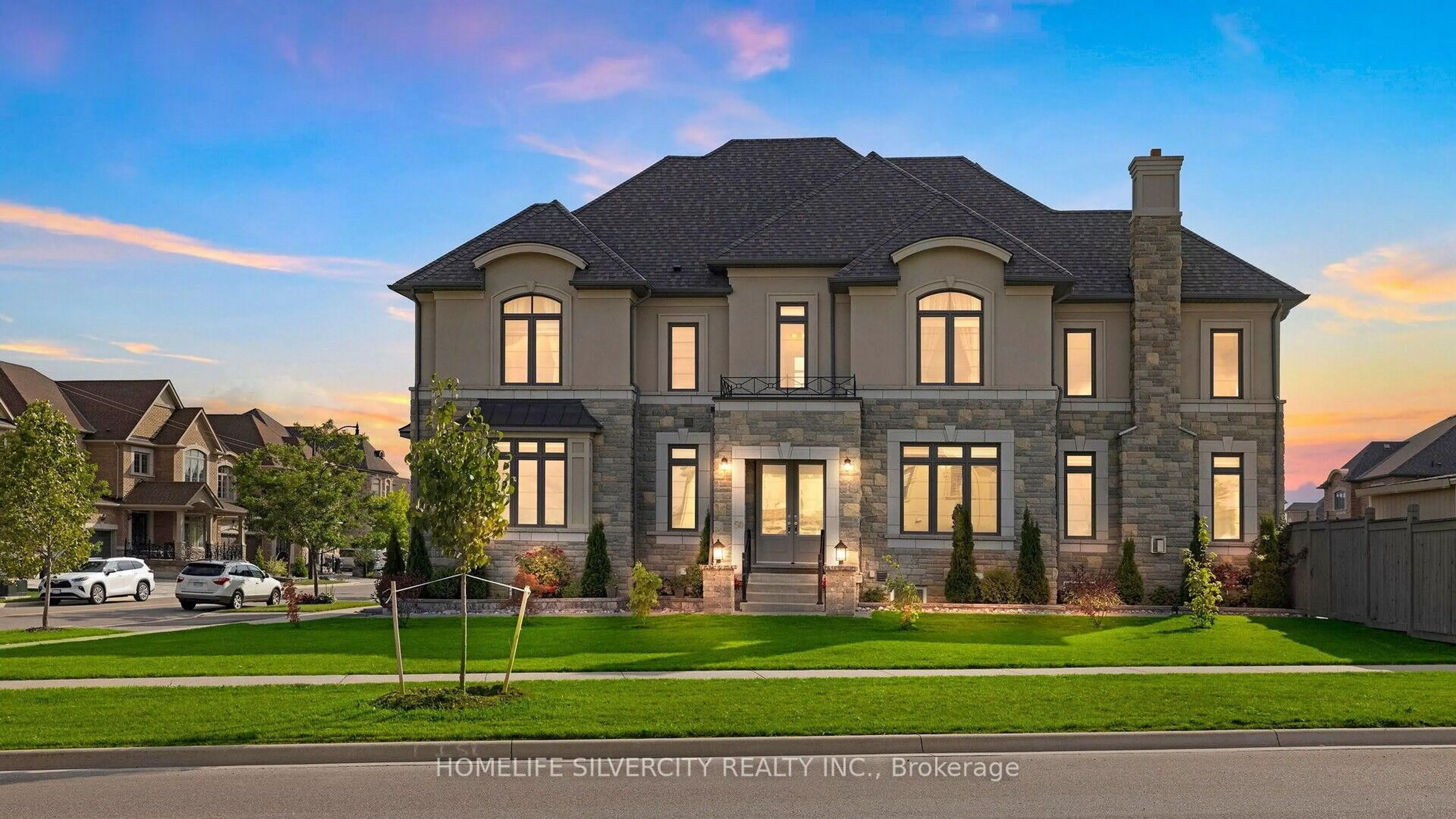 Home with brick exterior material, street for 50 Gordon  Randle Dr, Brampton Ontario L6P 4H3