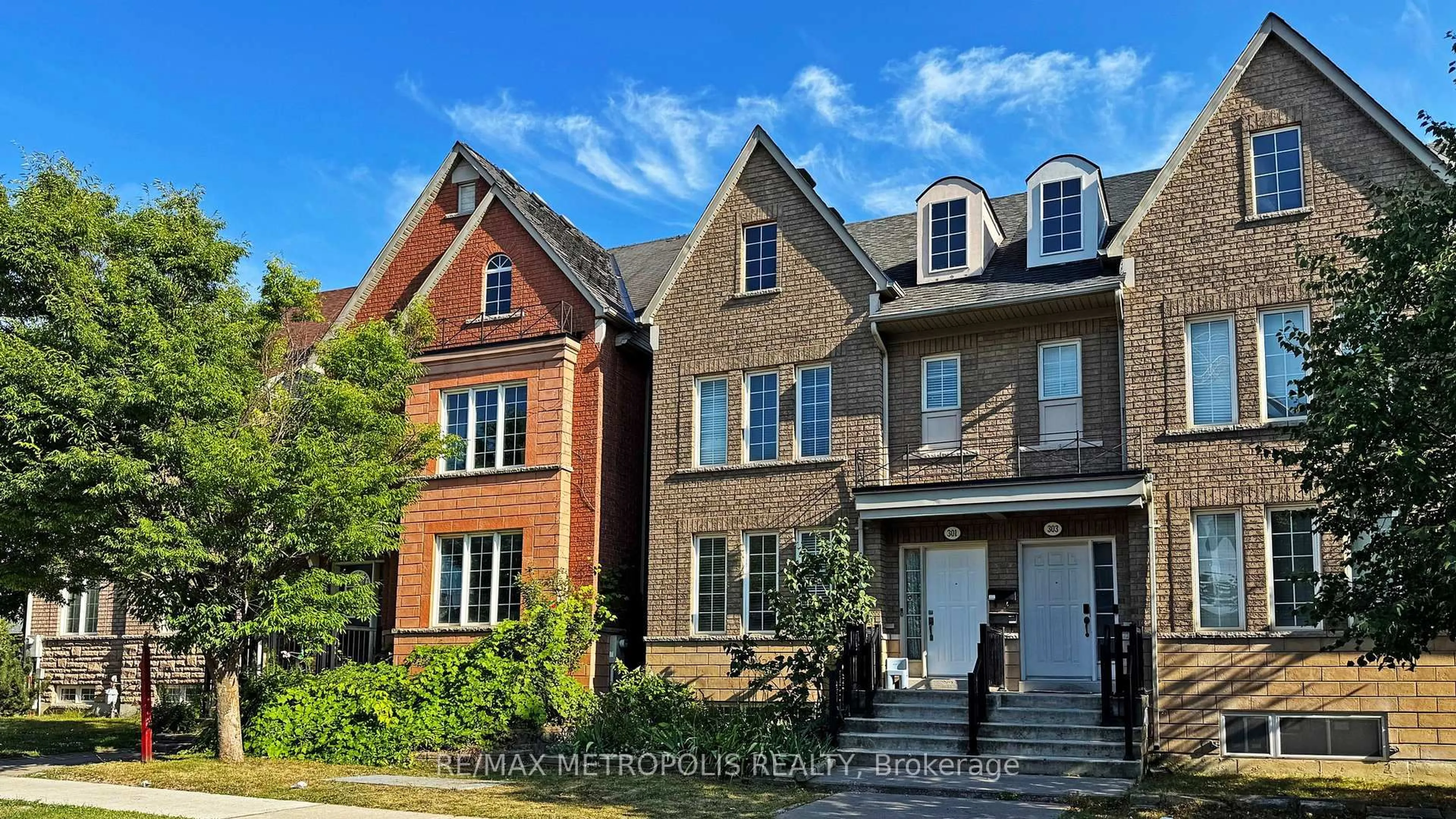 Home with brick exterior material, street for 301 Cook Rd, Toronto Ontario M3J 3T2