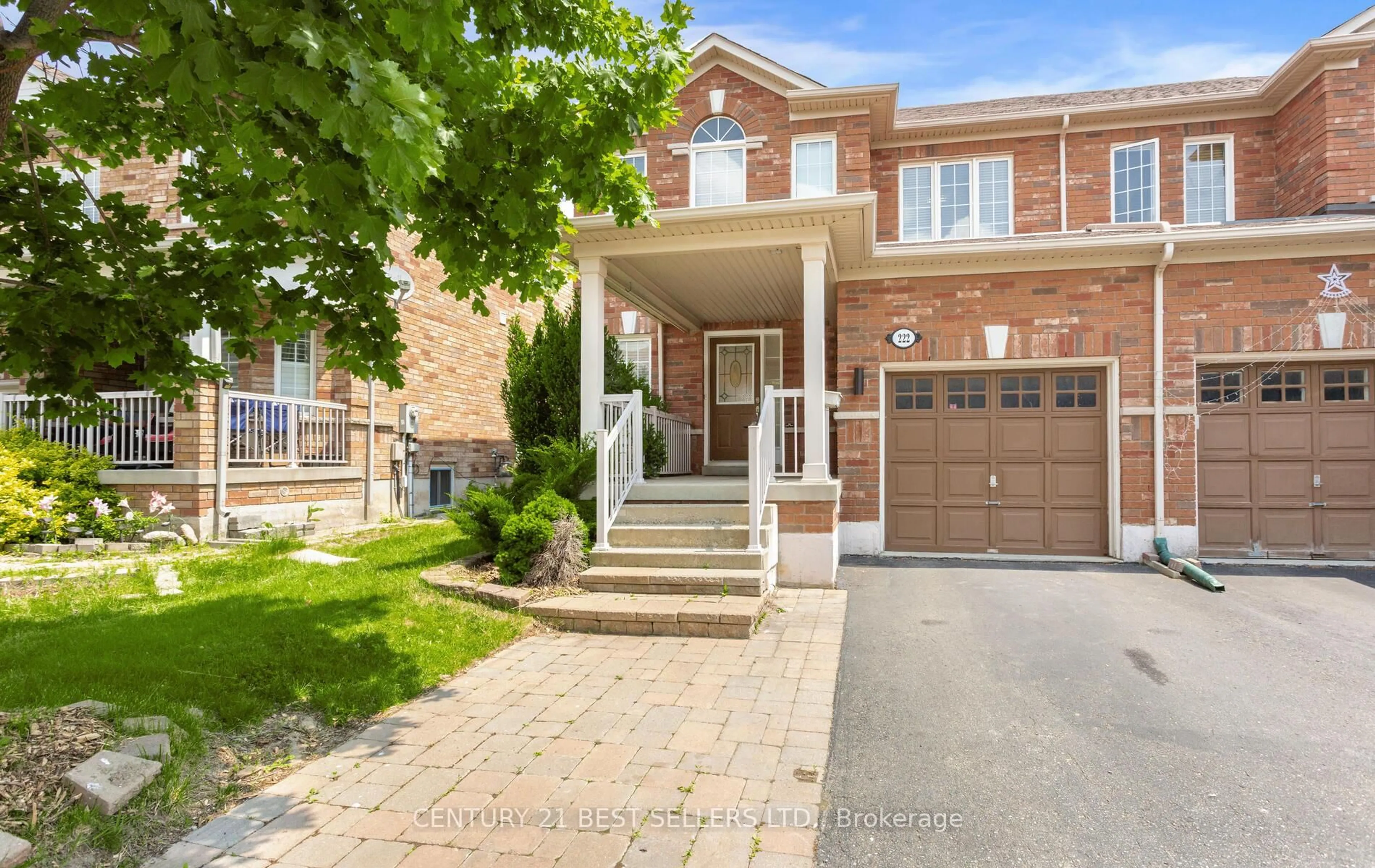Home with brick exterior material, street for 10108 Clarkway Dr, Brampton Ontario L6P 0V8