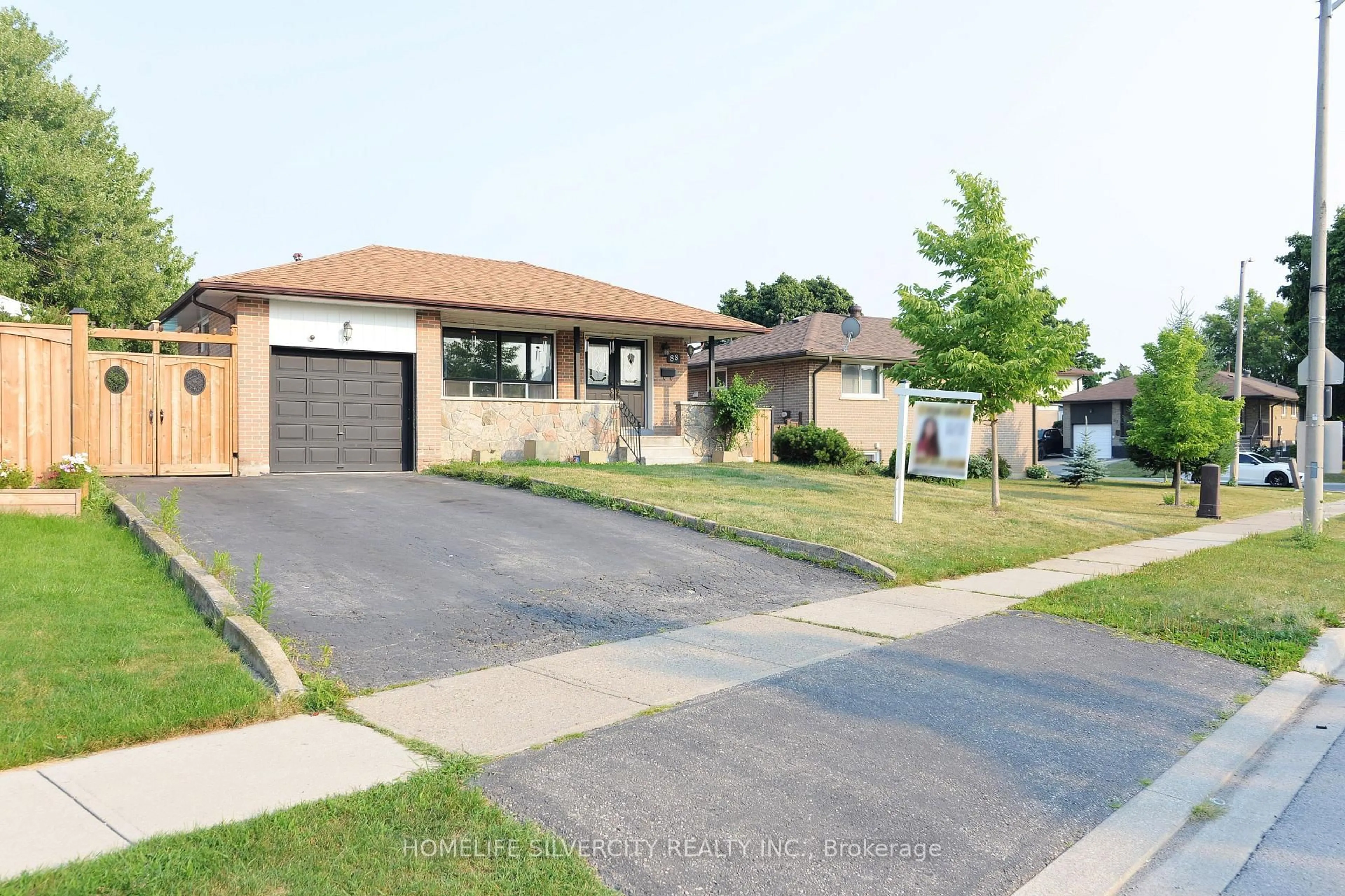 Home with brick exterior material, street for 88 Ardglen Dr, Brampton Ontario L6W 1V6