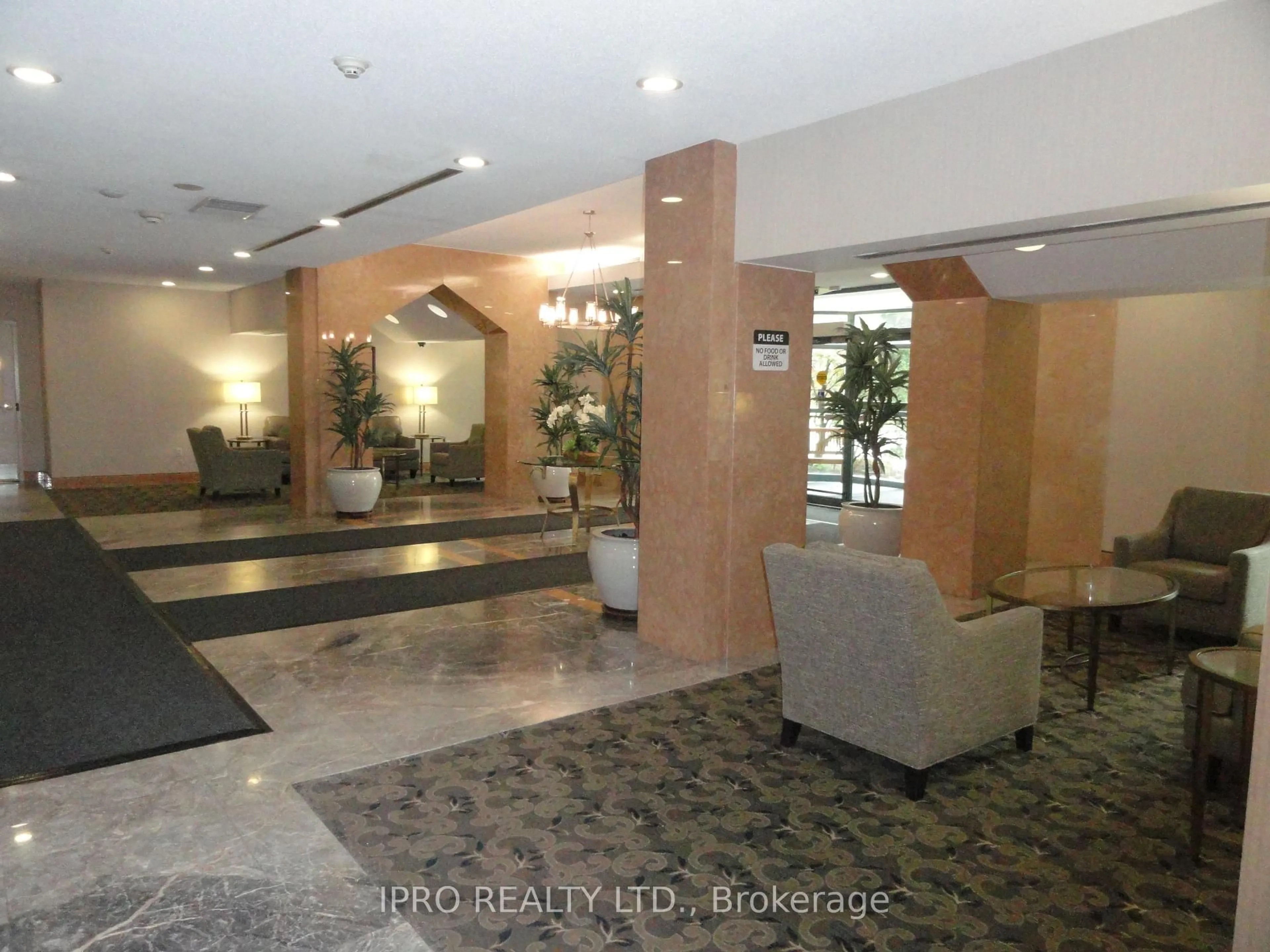 Lobby for 2177 Burnhamthorpe Rd ##909, Mississauga Ontario L5L 5P9