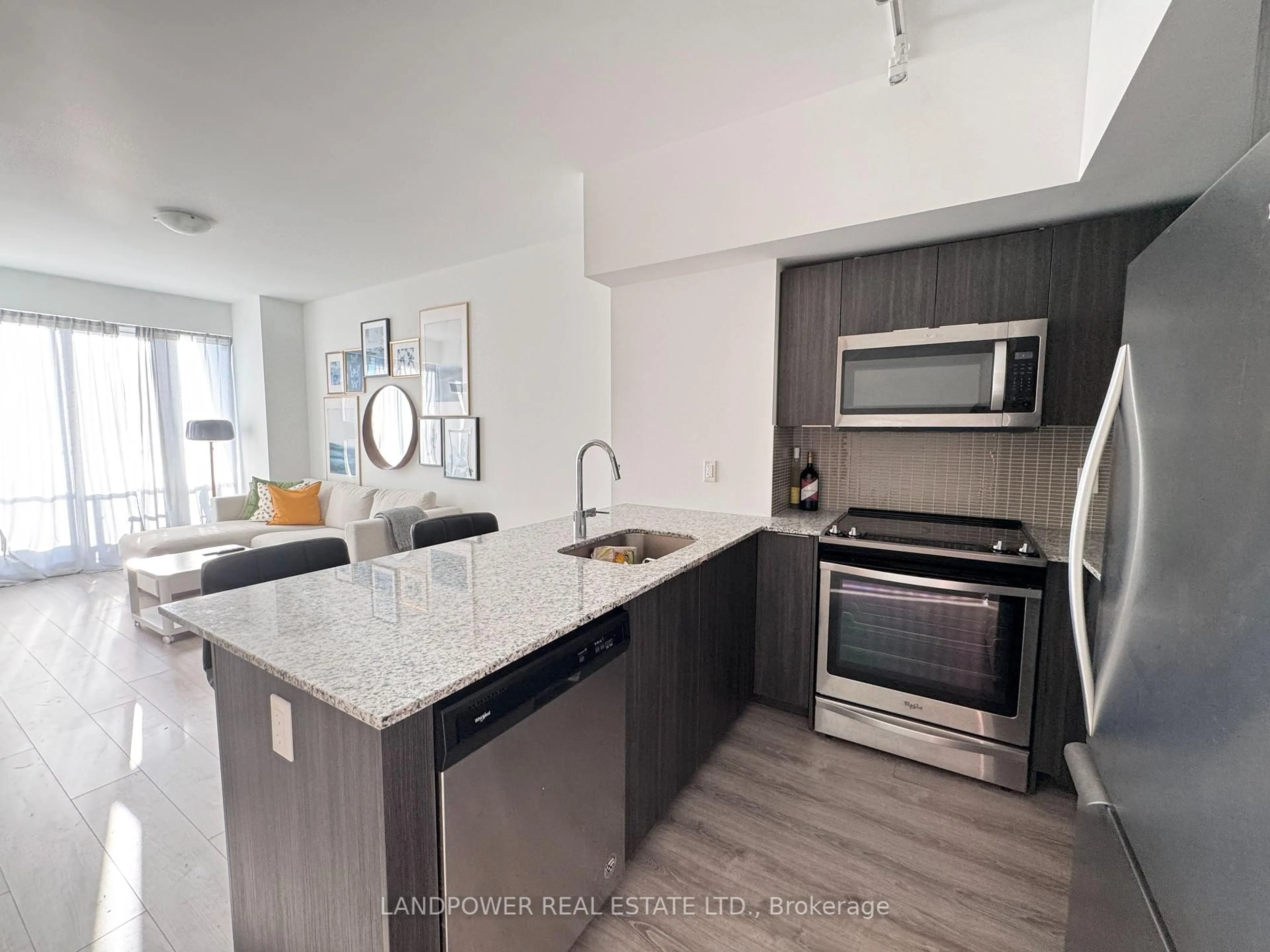 Open concept kitchen, unknown for 20 Shore Breeze Dr #2808, Toronto Ontario M8V 0C7