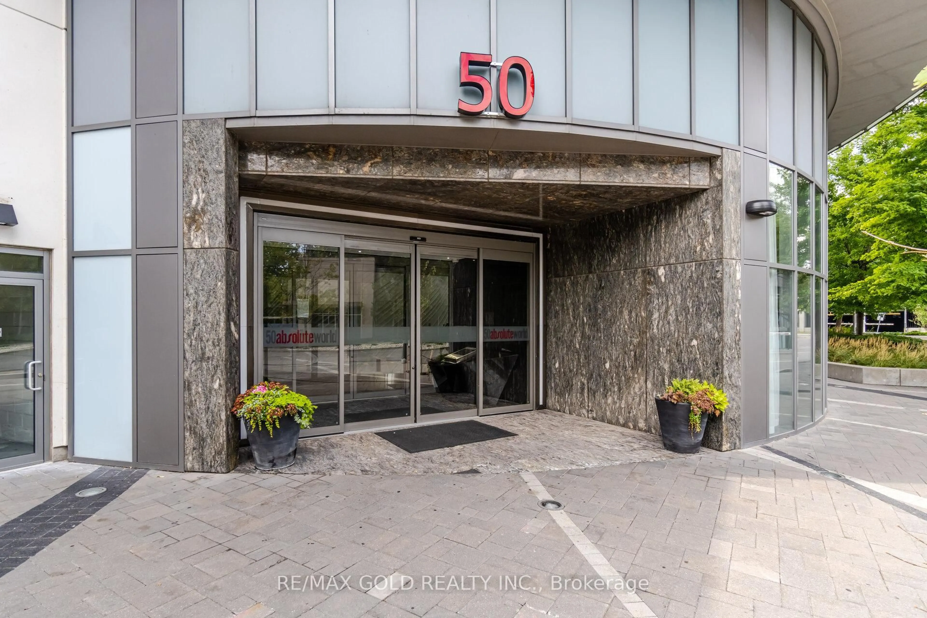 Indoor foyer for 50 Absolute Ave #3210, Mississauga Ontario L4Z 0A8