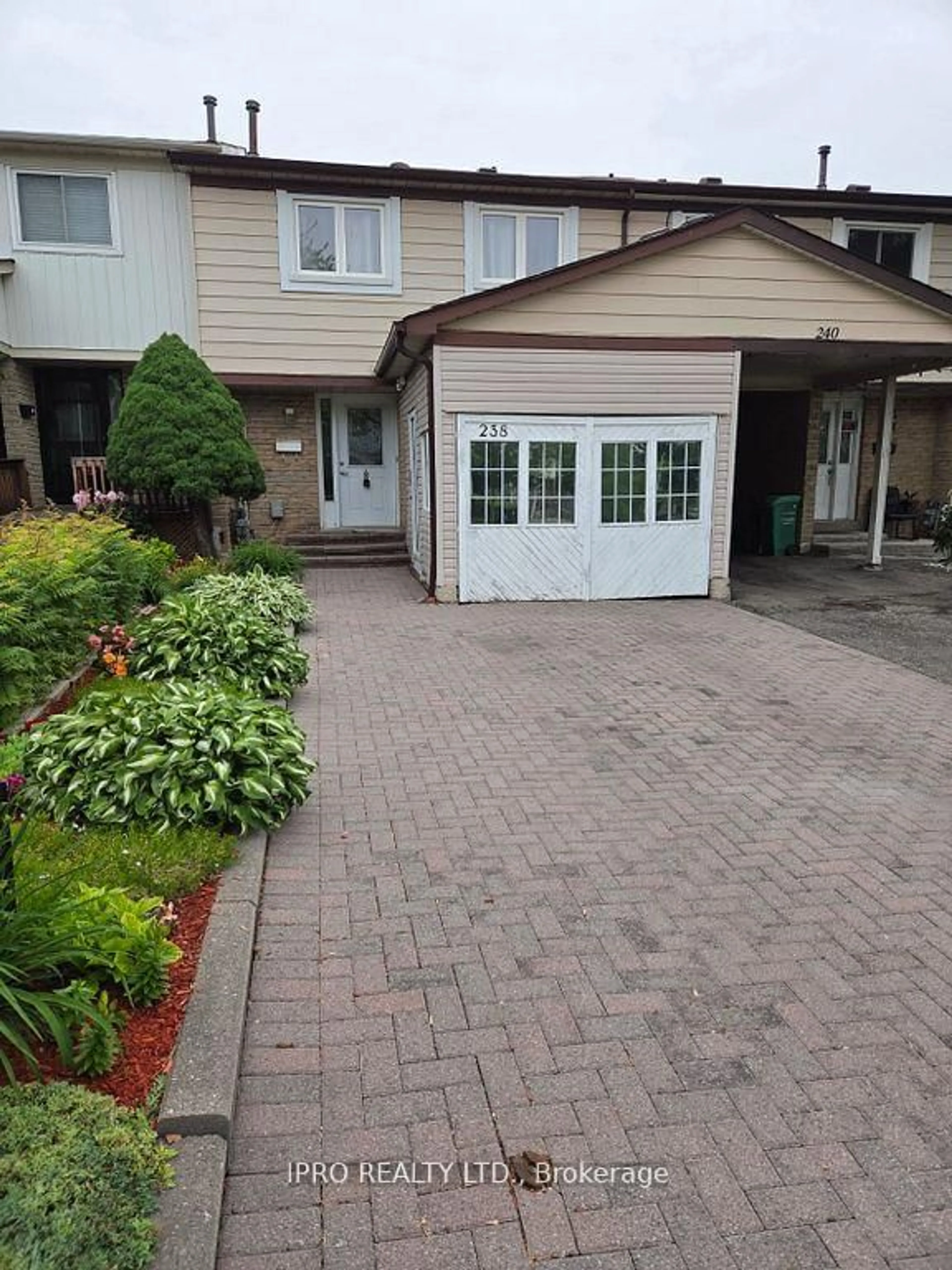 Patio, street for 238 Royal Salisbury Way, Brampton Ontario L6V 3H4