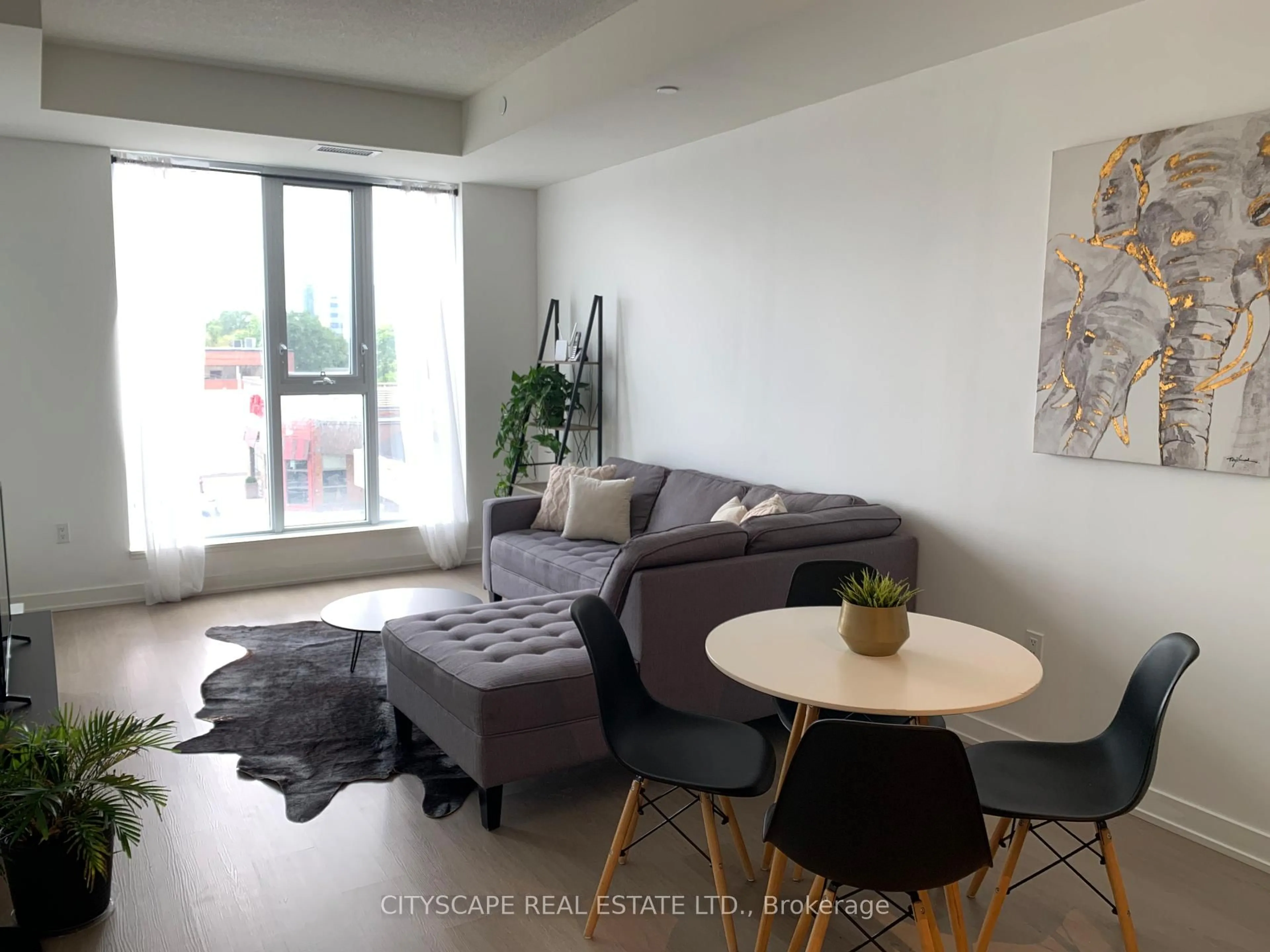 Living room with furniture, unknown for 859 The Queensway #219, Toronto Ontario M8Z 1N8