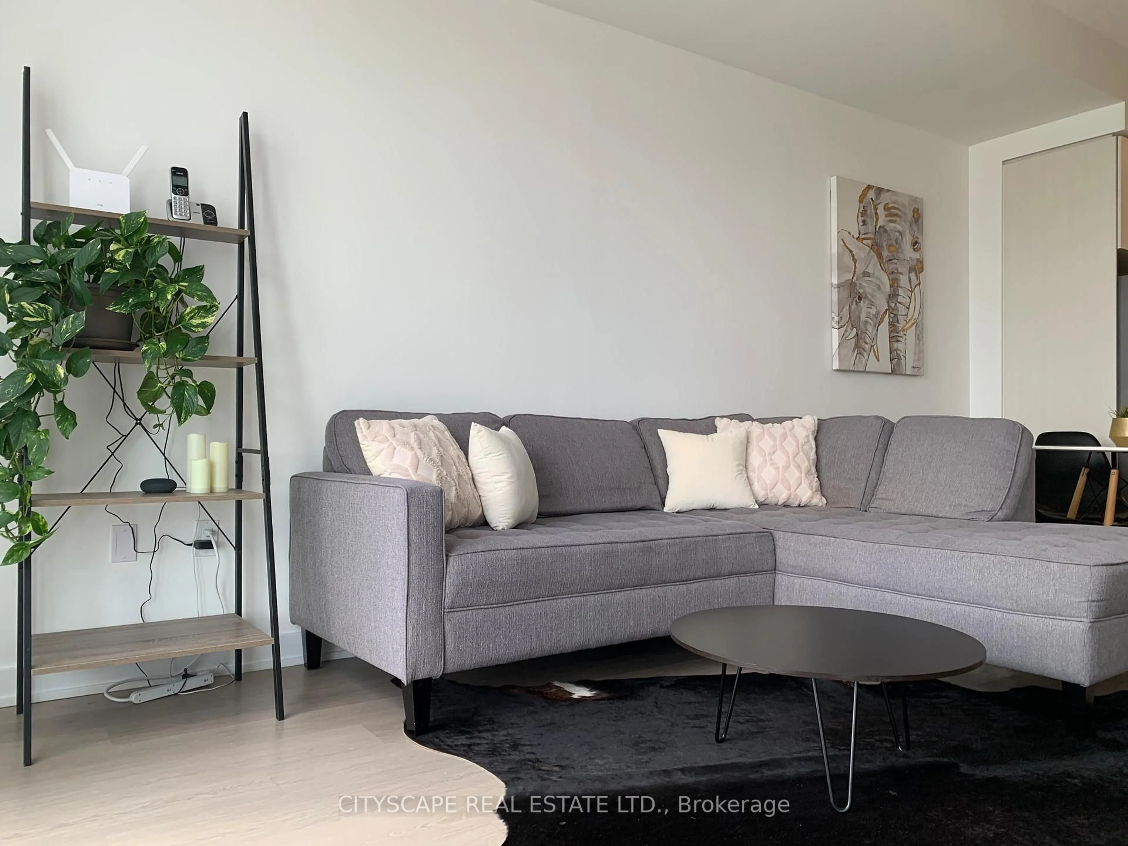 Living room with furniture, unknown for 859 The Queensway #219, Toronto Ontario M8Z 1N8