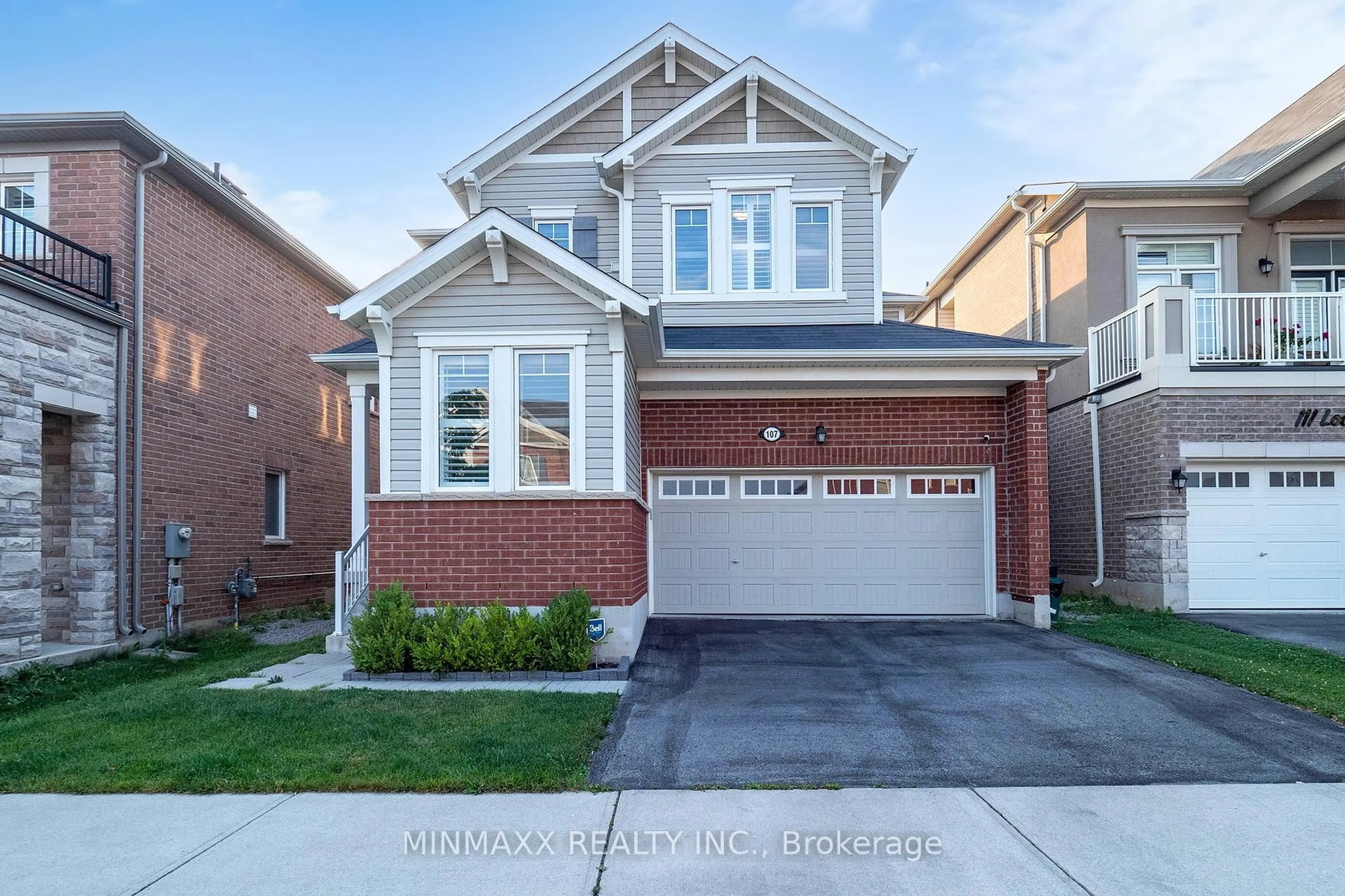 Home with brick exterior material, street for 107 Locker Pl, Milton Ontario L9E 1E6
