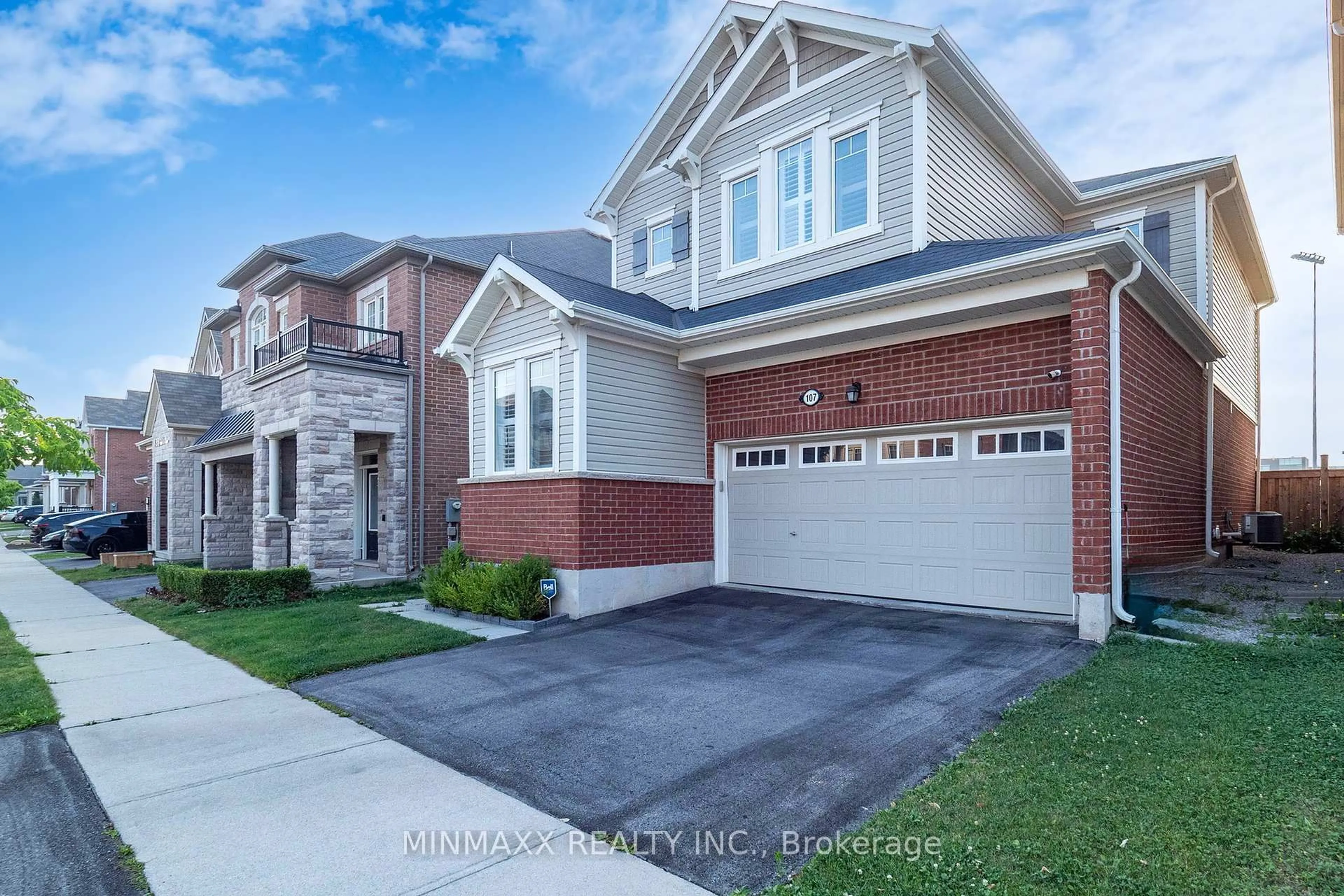 Home with brick exterior material, street for 107 Locker Pl, Milton Ontario L9E 1E6