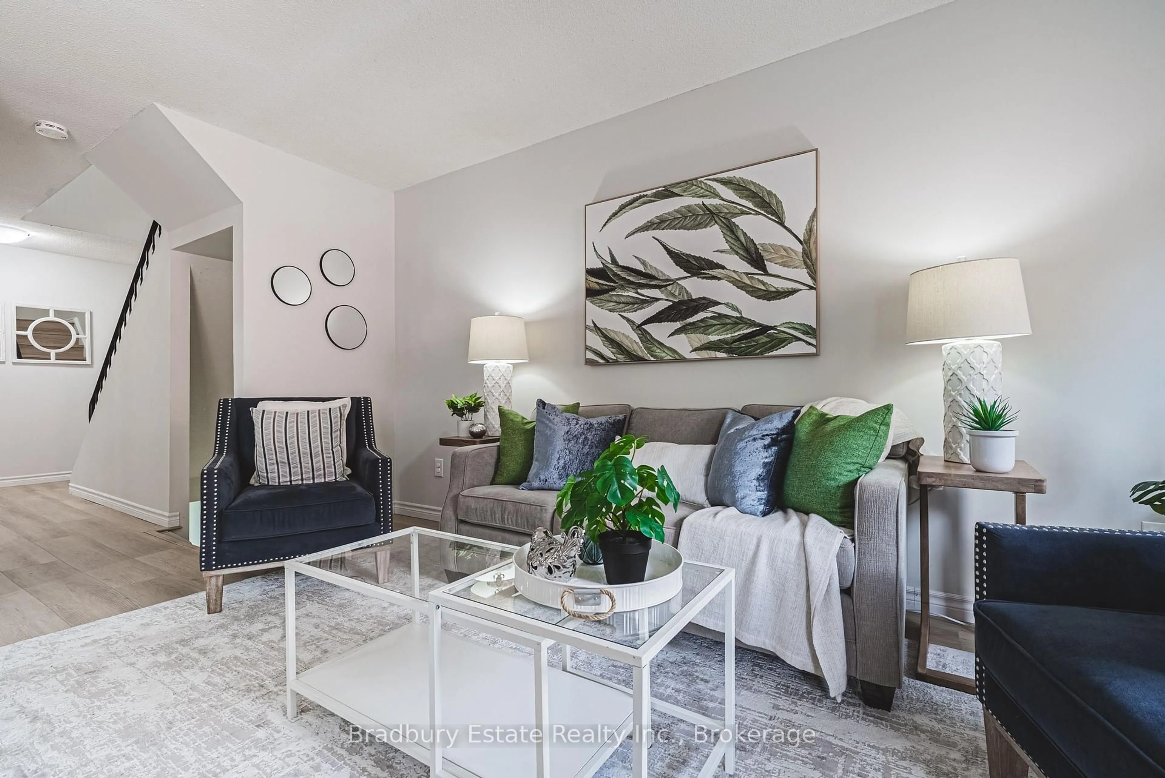 Living room with furniture, unknown for 2301 Cavendish Dr #137, Burlington Ontario L7P 3M3