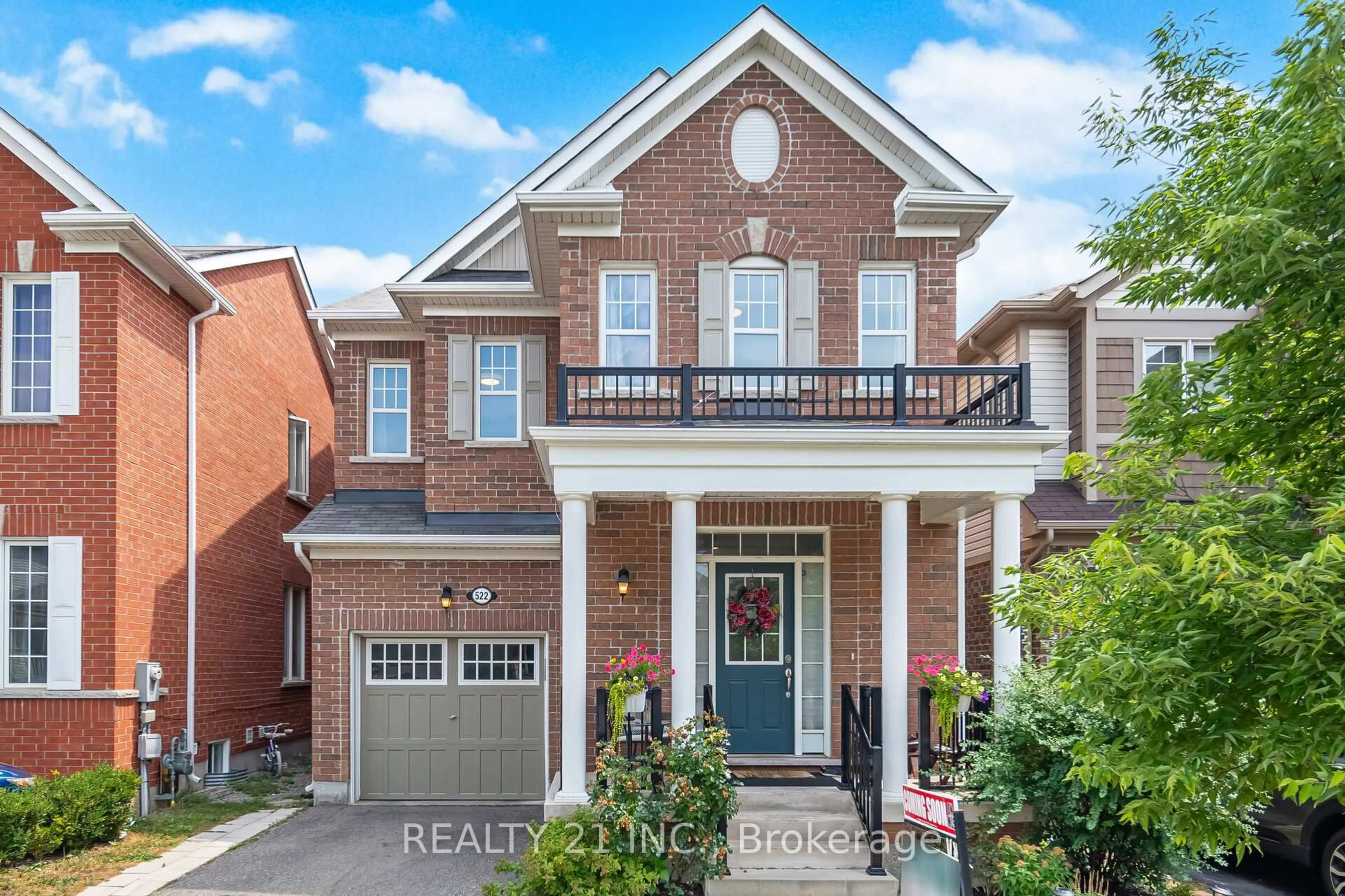 Home with brick exterior material, street for 522 Bartleman Terr, Milton Ontario L9T 9A2