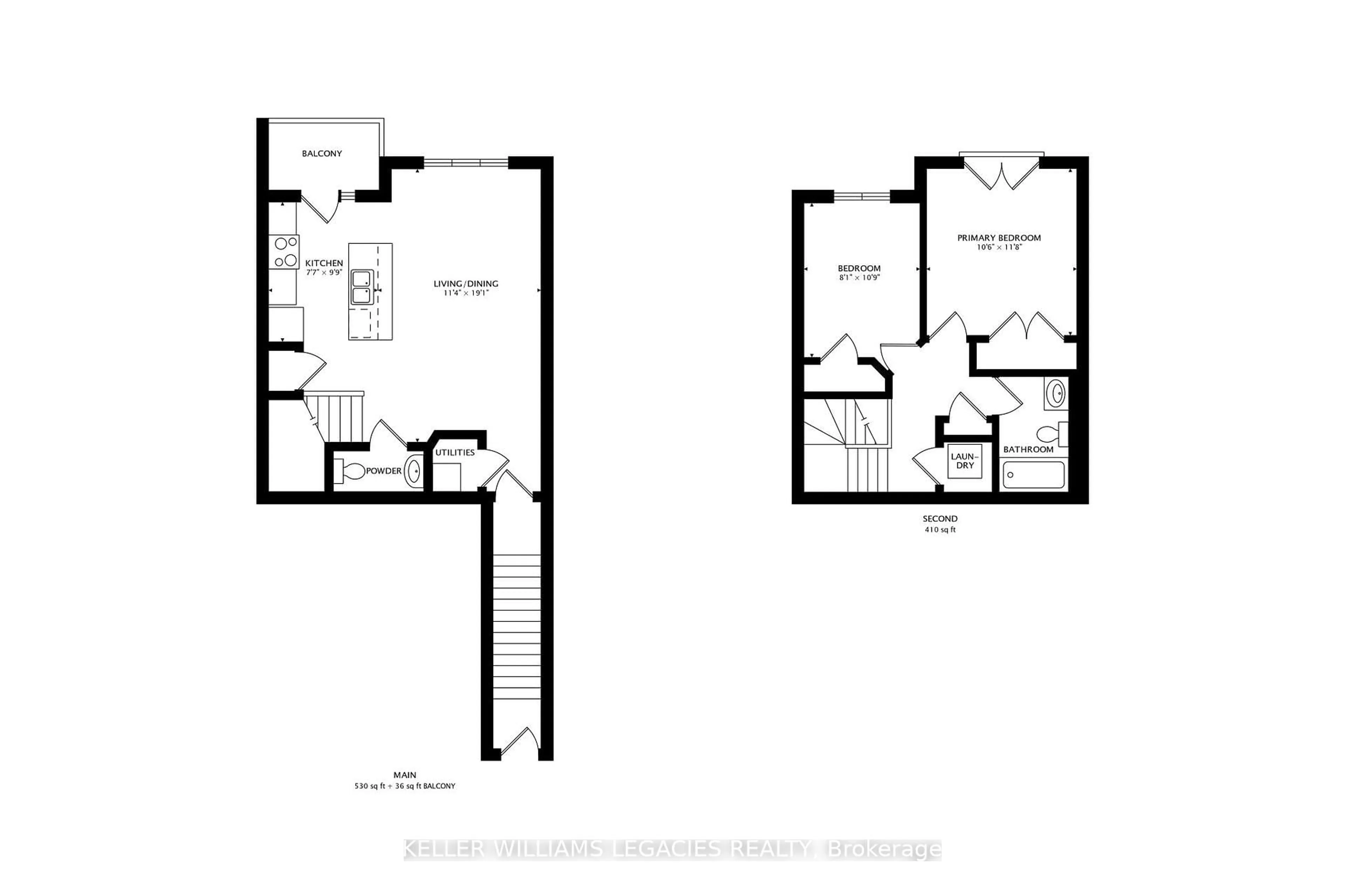 Floor plan for 2335 Sheppard Ave #31, Toronto Ontario M9M 0E7