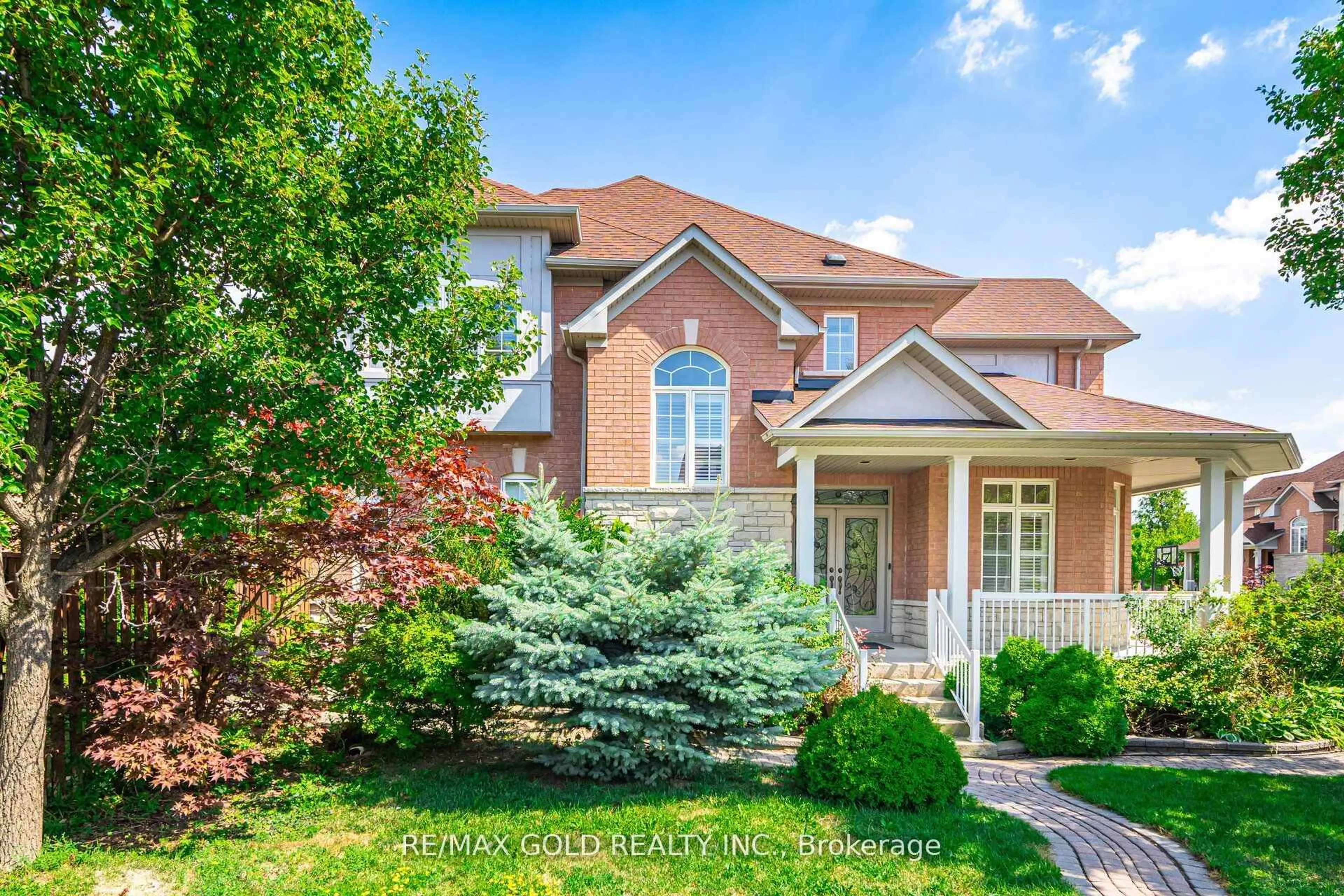 Home with brick exterior material, street for 5 Saddler Ave, Brampton Ontario L6P 2B7