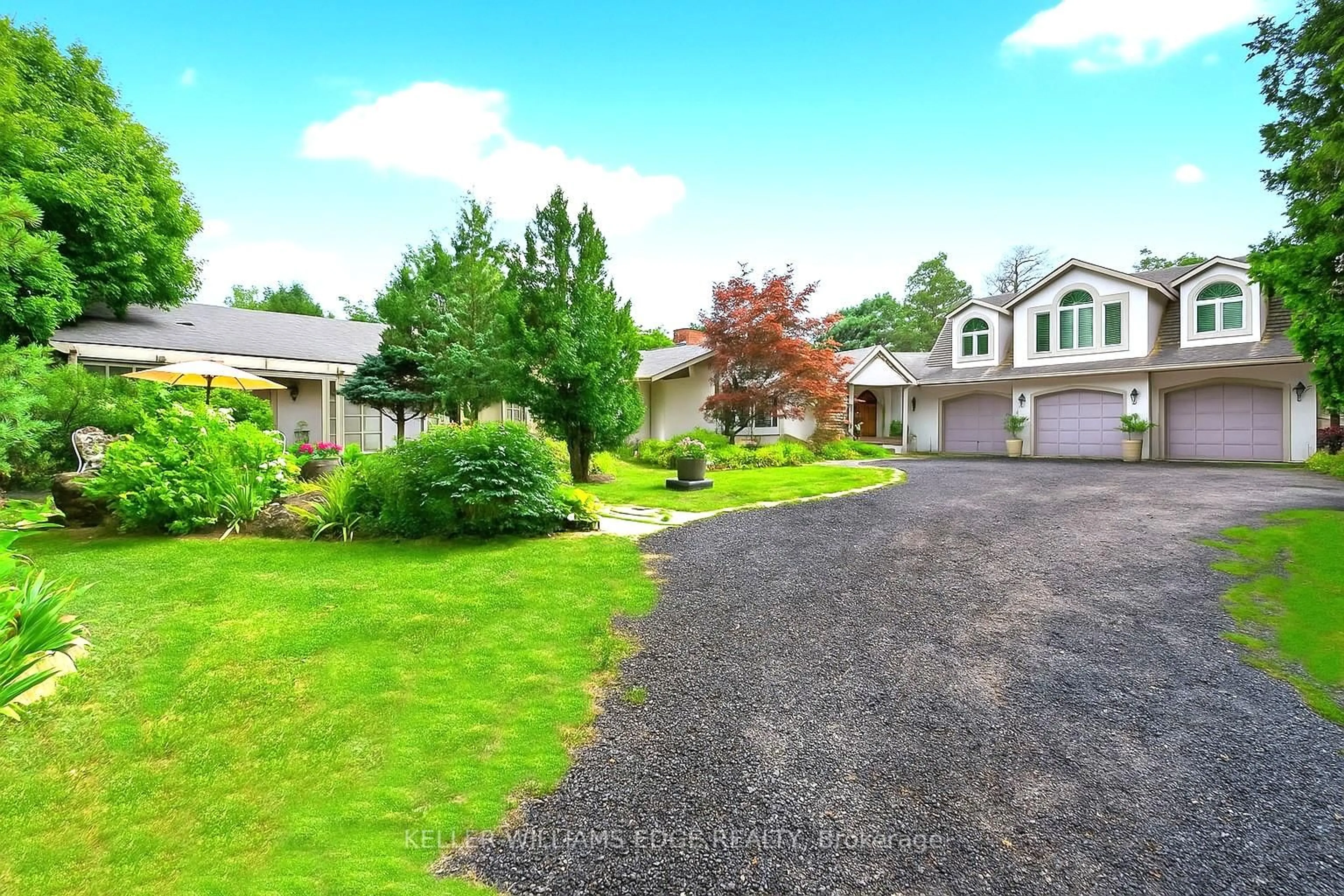 A pic from outside/outdoor area/front of a property/back of a property/a pic from drone, street for 2360 8 Sdrd, Burlington Ontario L7P 0E6