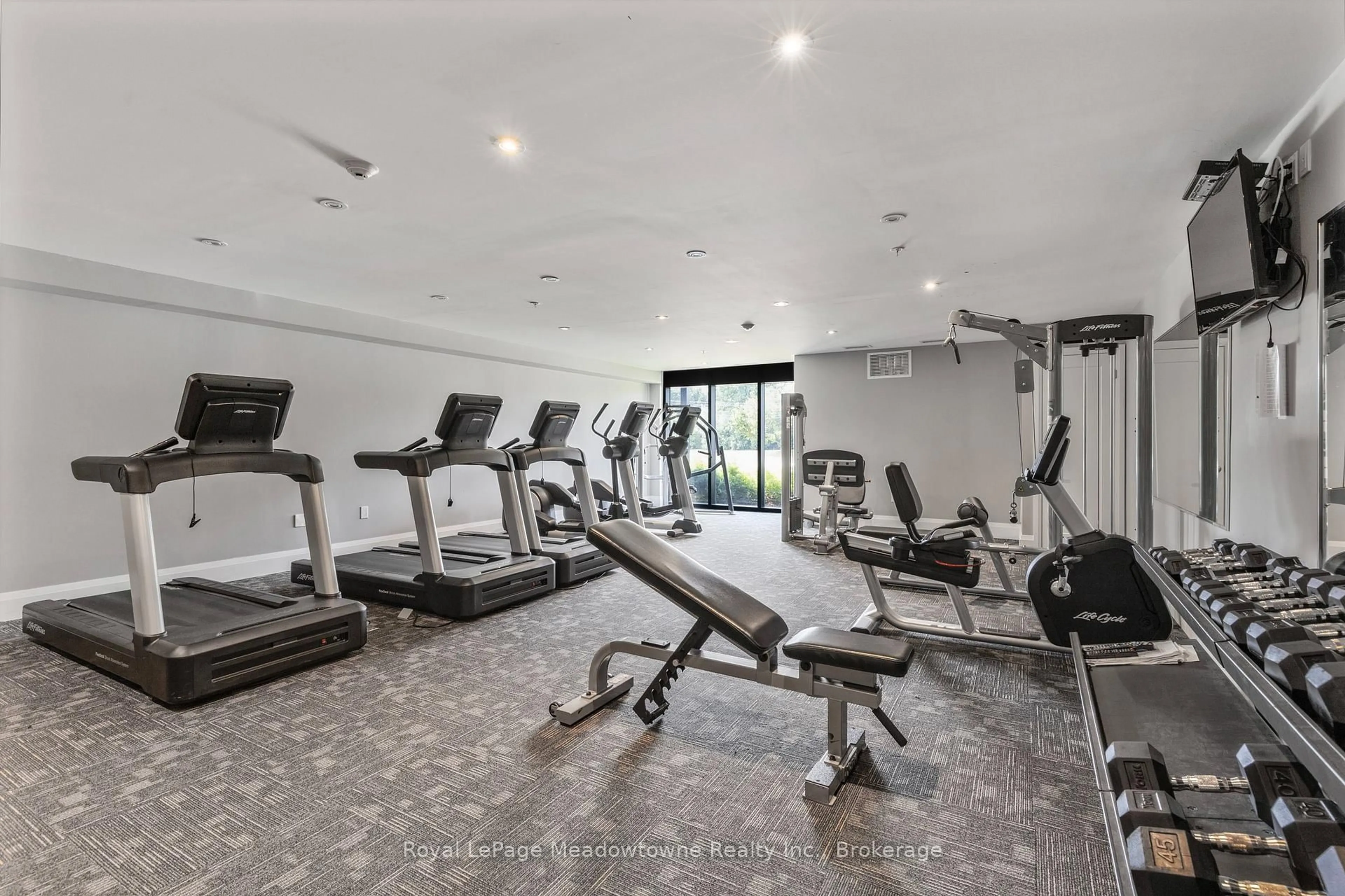 Gym or fitness room for 610 Farmstead Dr #324, Milton Ontario L9T 8X5