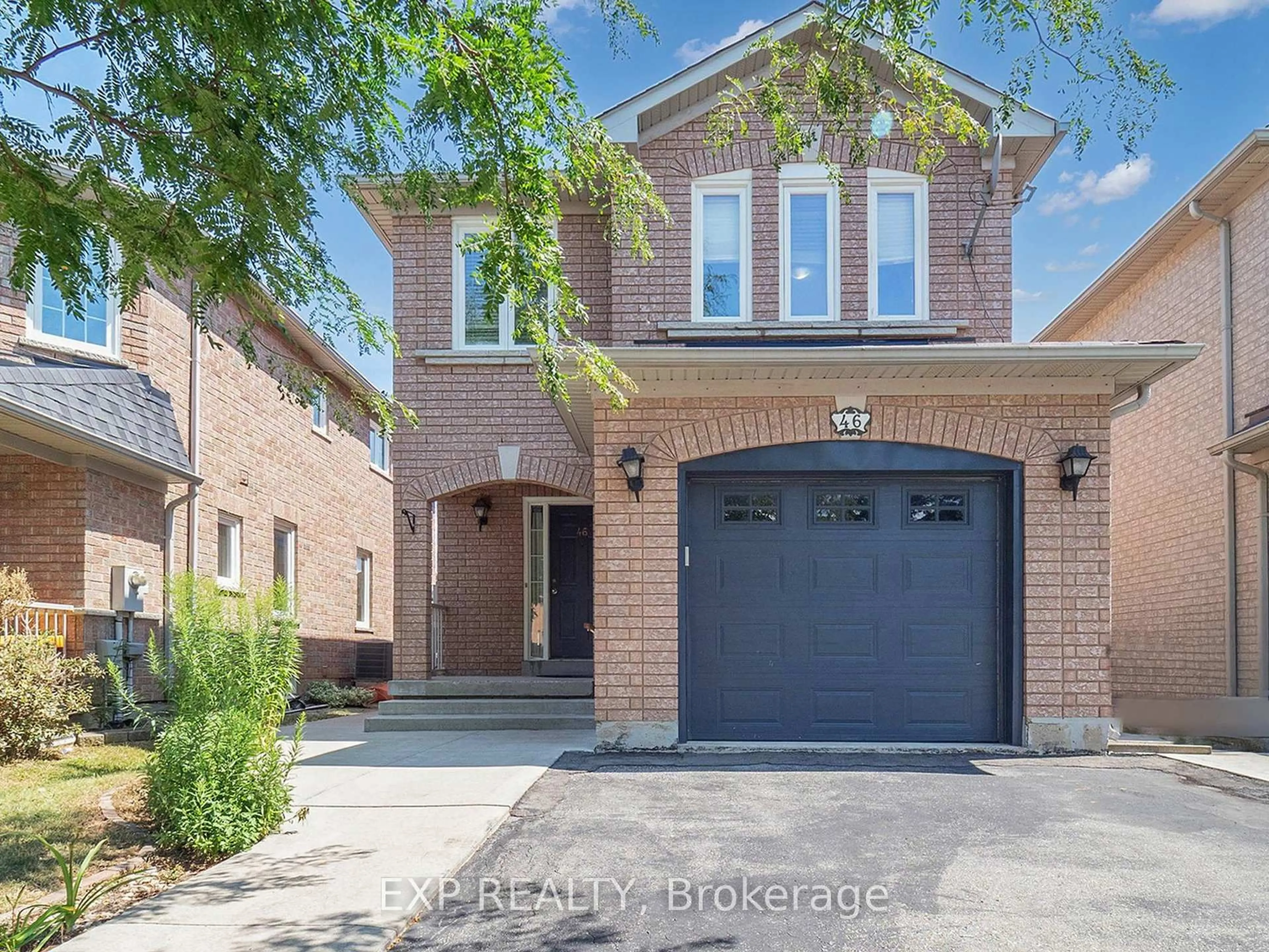Home with brick exterior material, street for 46 Loons Call Cres, Brampton Ontario L6R 2G5