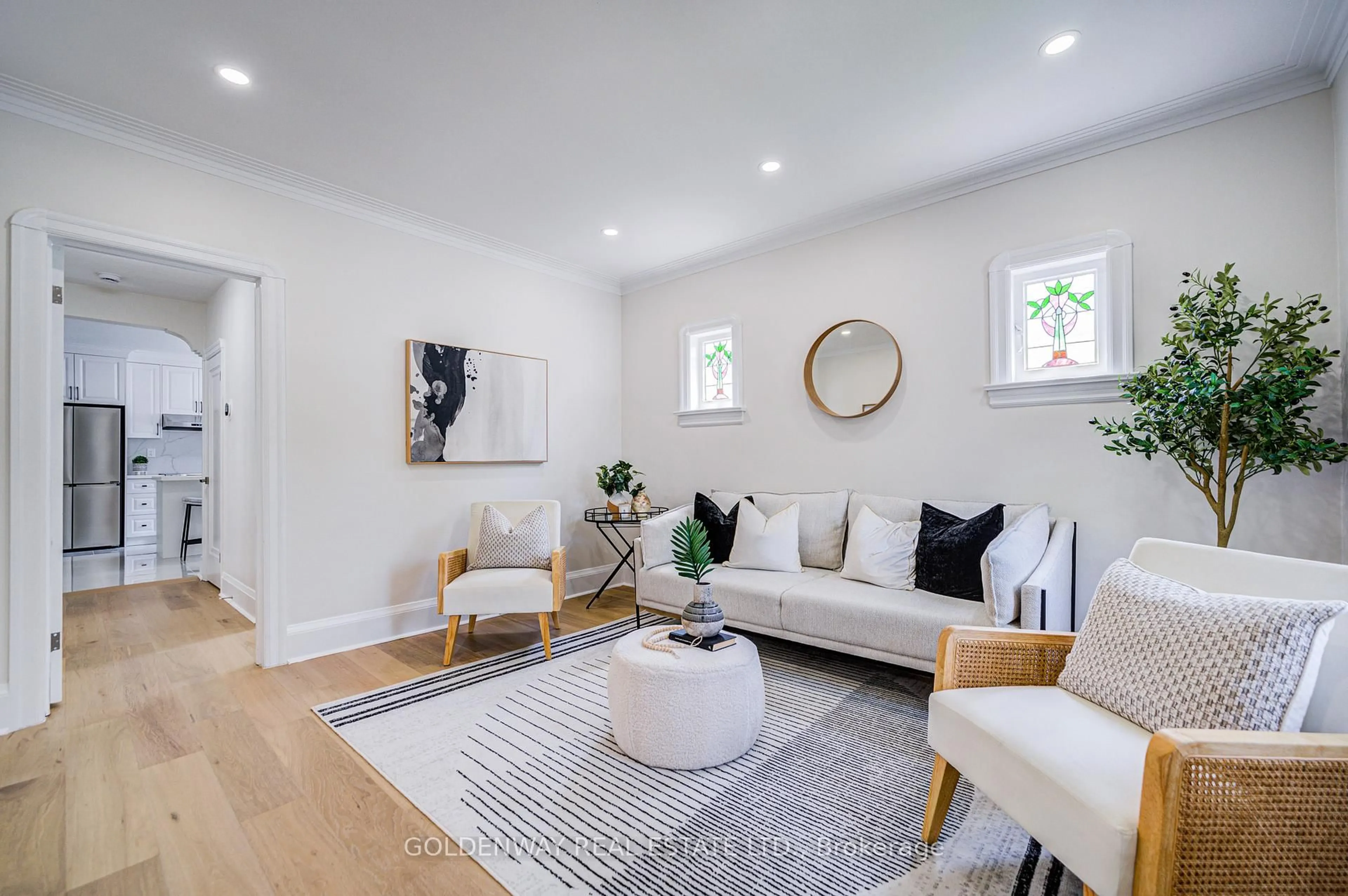 Living room with furniture, unknown for 165 Fifth St, Toronto Ontario M8V 2Z5
