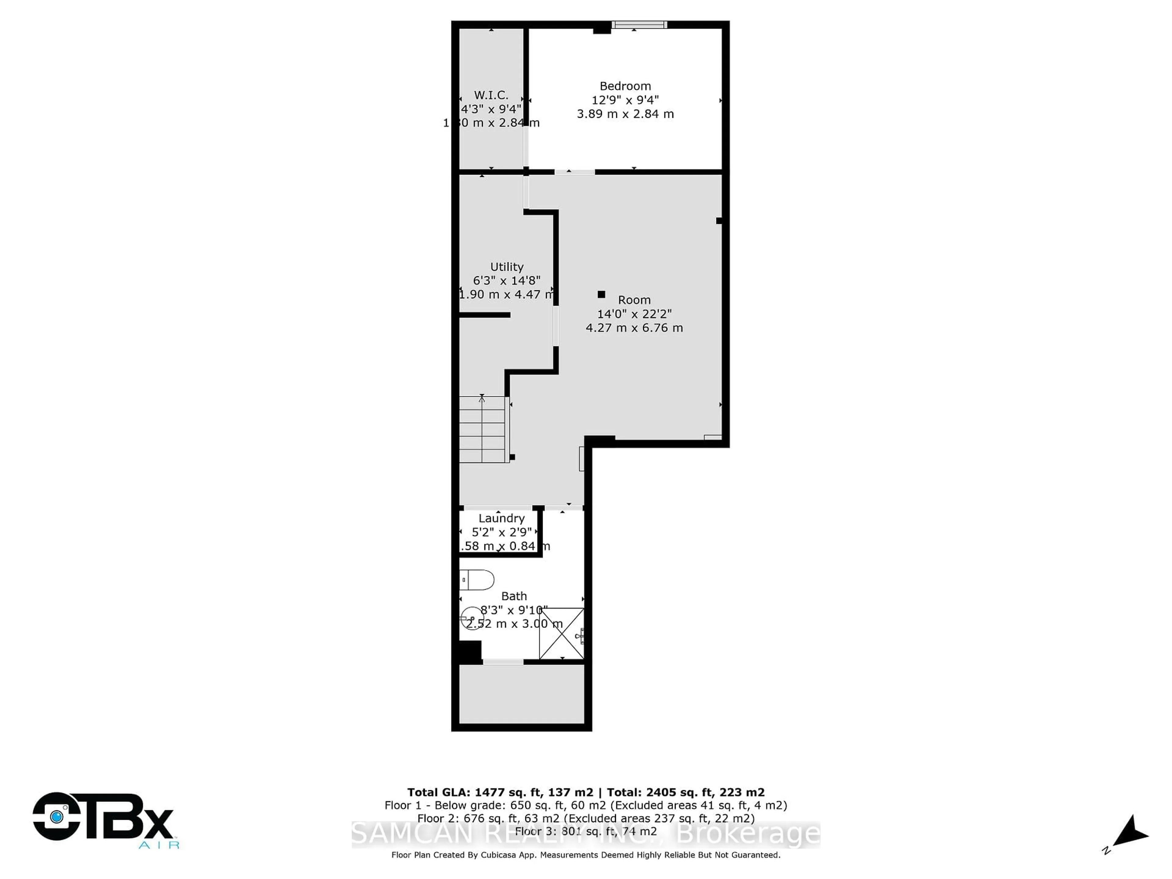 Floor plan for 2310 Springfield Cres, Oakville Ontario L6J 7P8