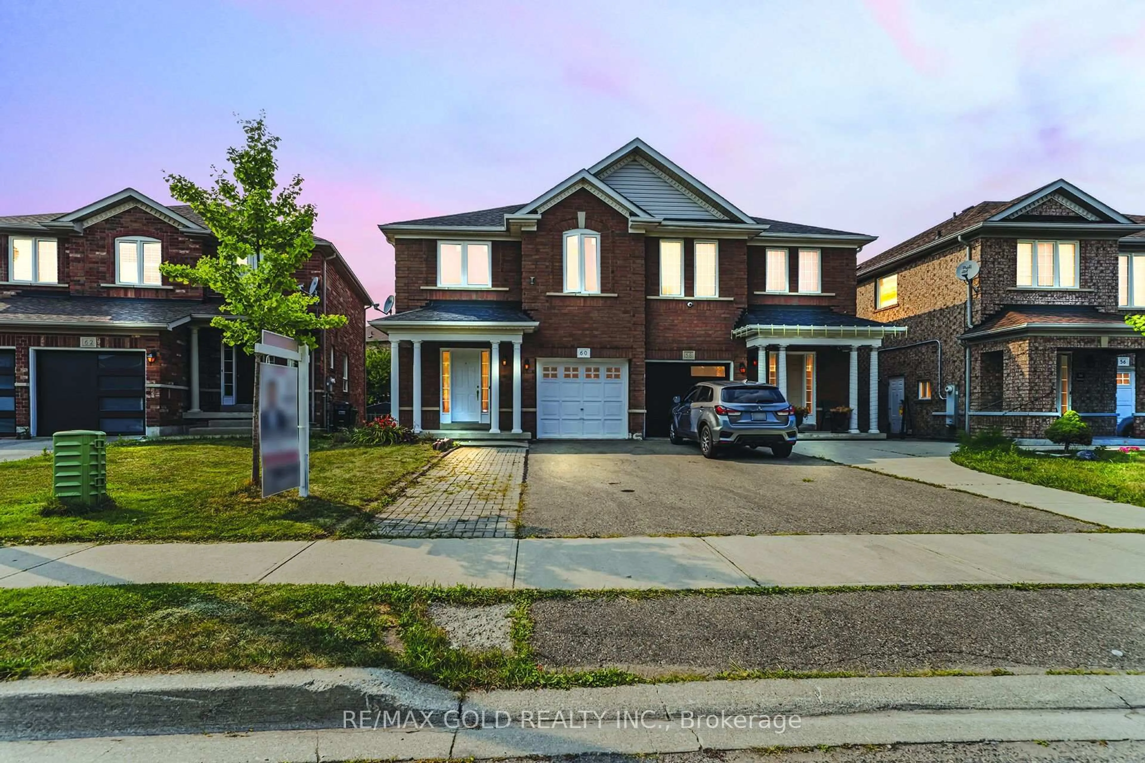 Home with brick exterior material, street for 60 Mistdale Cres, Brampton Ontario L7A 1S1