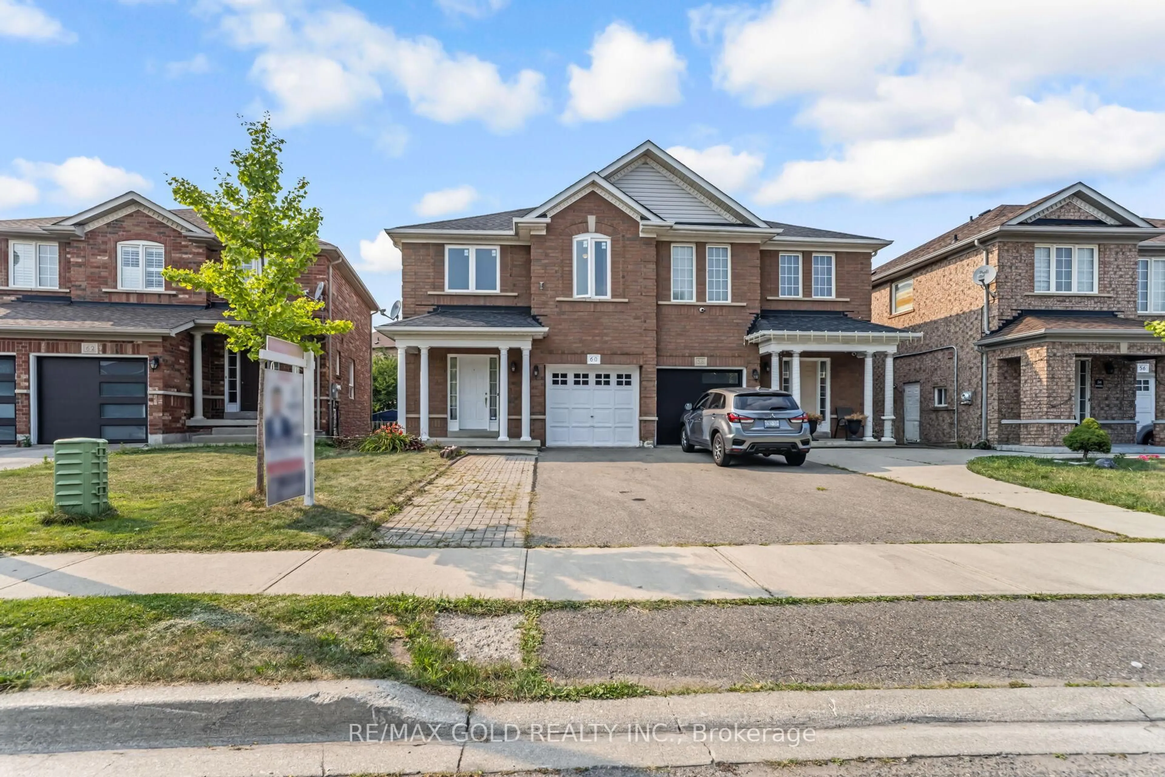 Home with brick exterior material, street for 60 Mistdale Cres, Brampton Ontario L7A 1S1