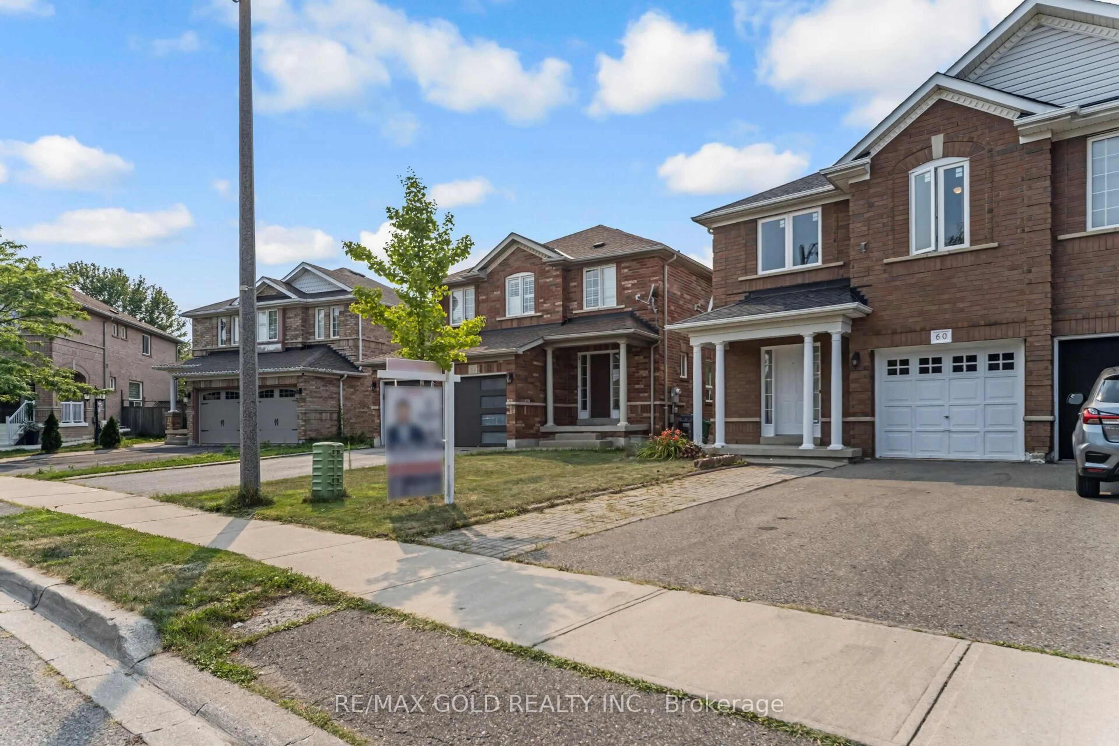 Home with brick exterior material, street for 60 Mistdale Cres, Brampton Ontario L7A 1S1