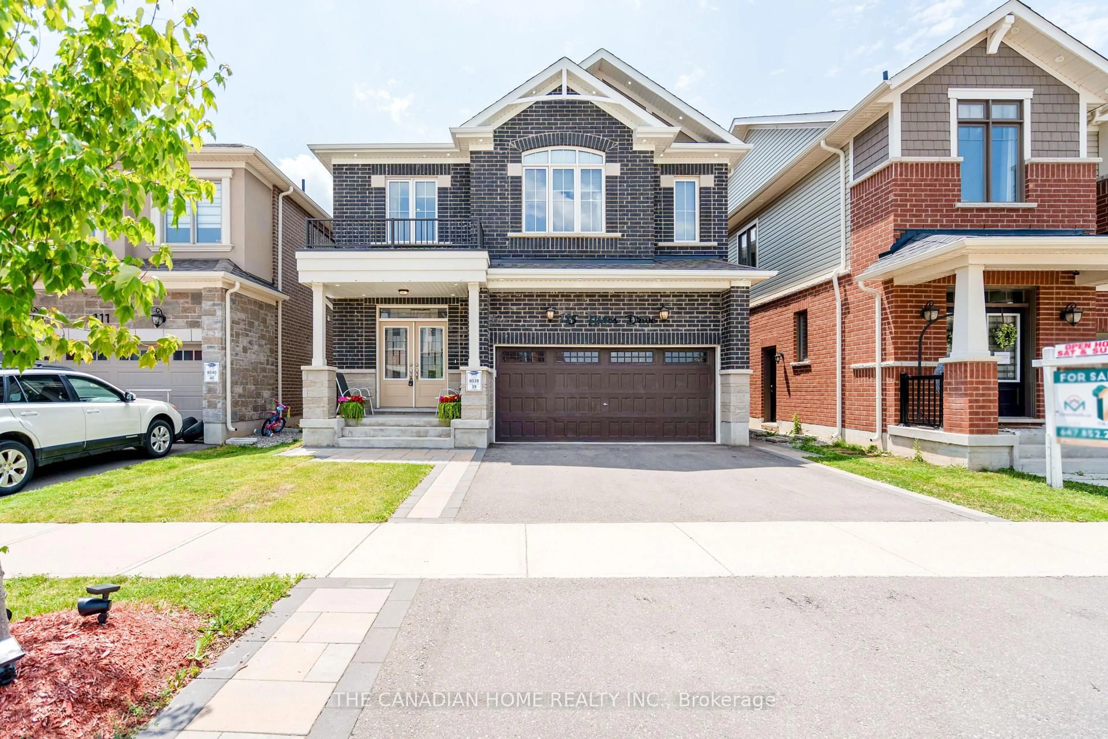 Home with brick exterior material, street for 115 Yates Dr, Milton Ontario L9T 2X5