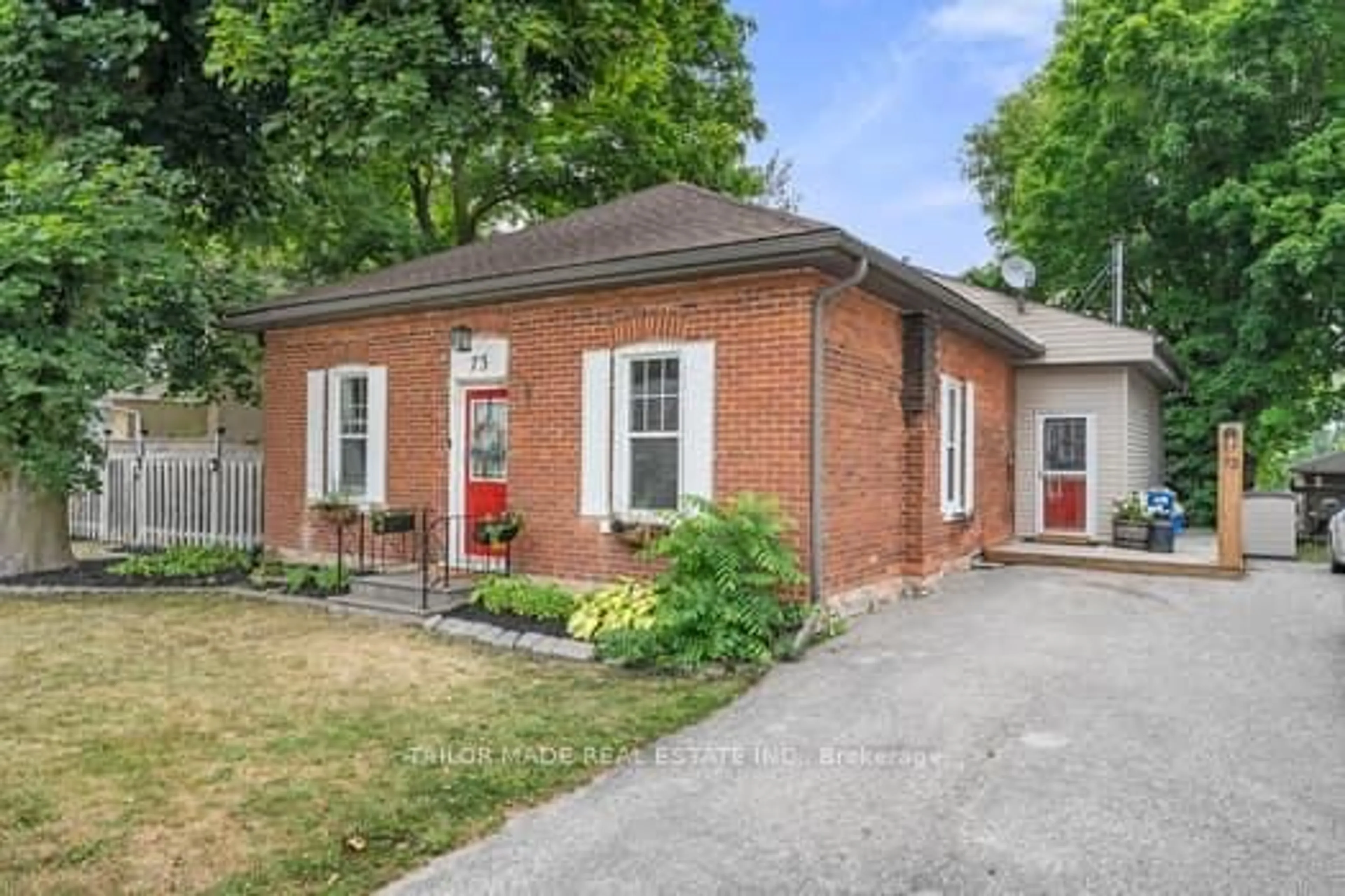 Home with brick exterior material, street for 73 John St, Orangeville Ontario L9W 2P7