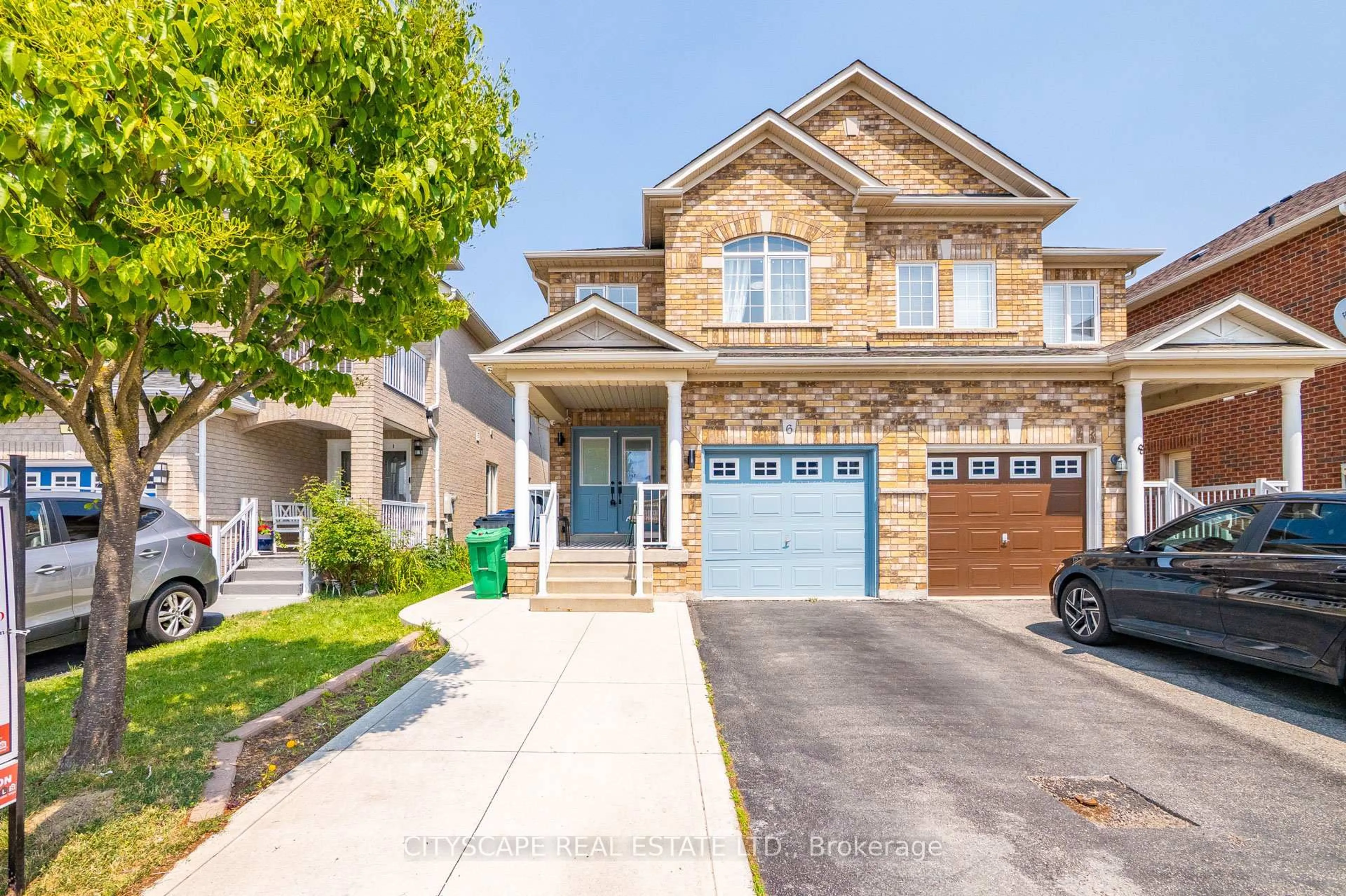 Home with brick exterior material, street for 6 Dewridge Crt, Brampton Ontario L6R 3C2